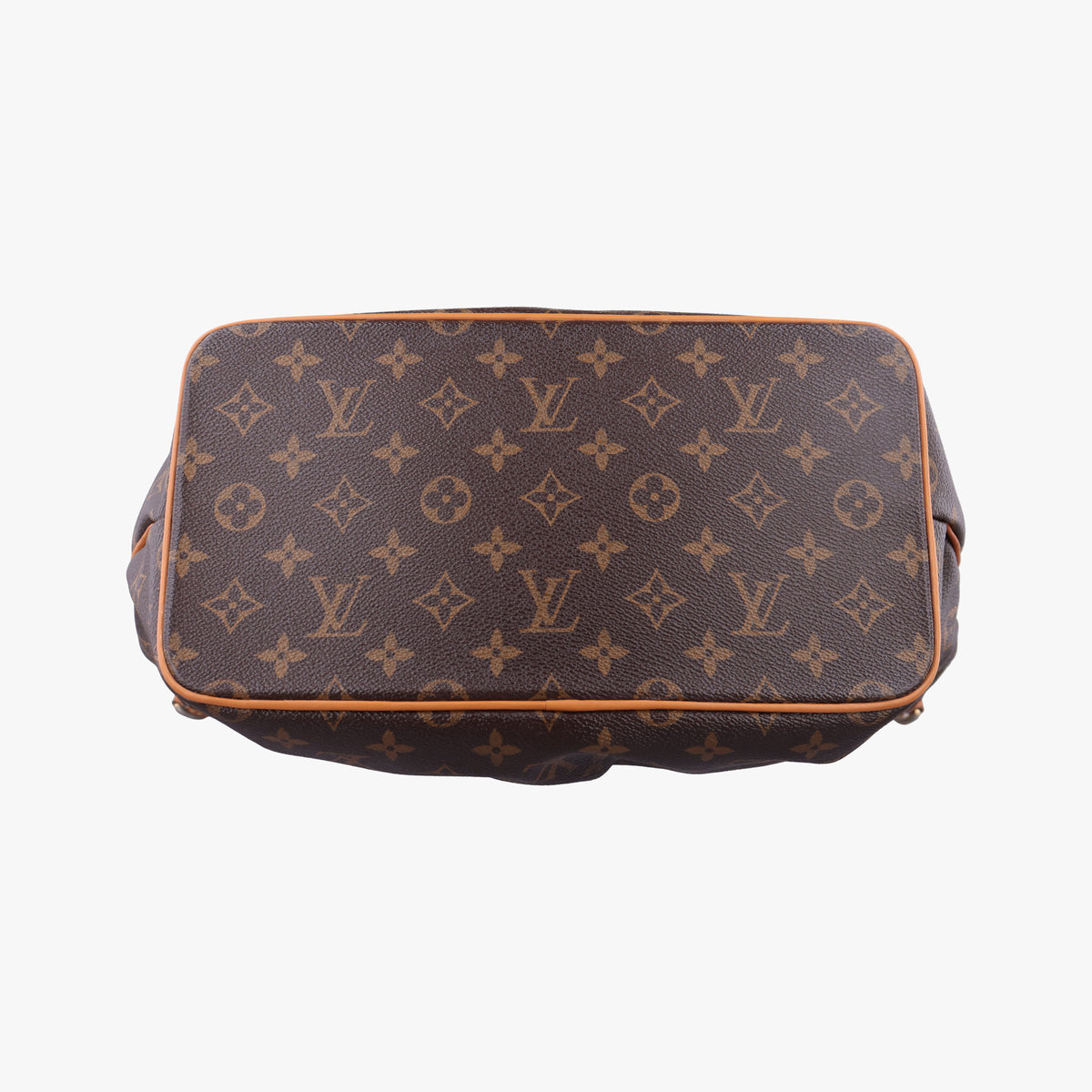 Pre-owned Louis Vuitton PALERMO PM brown Monogram Canvas M40145 shoulderbag | stylenewstar
