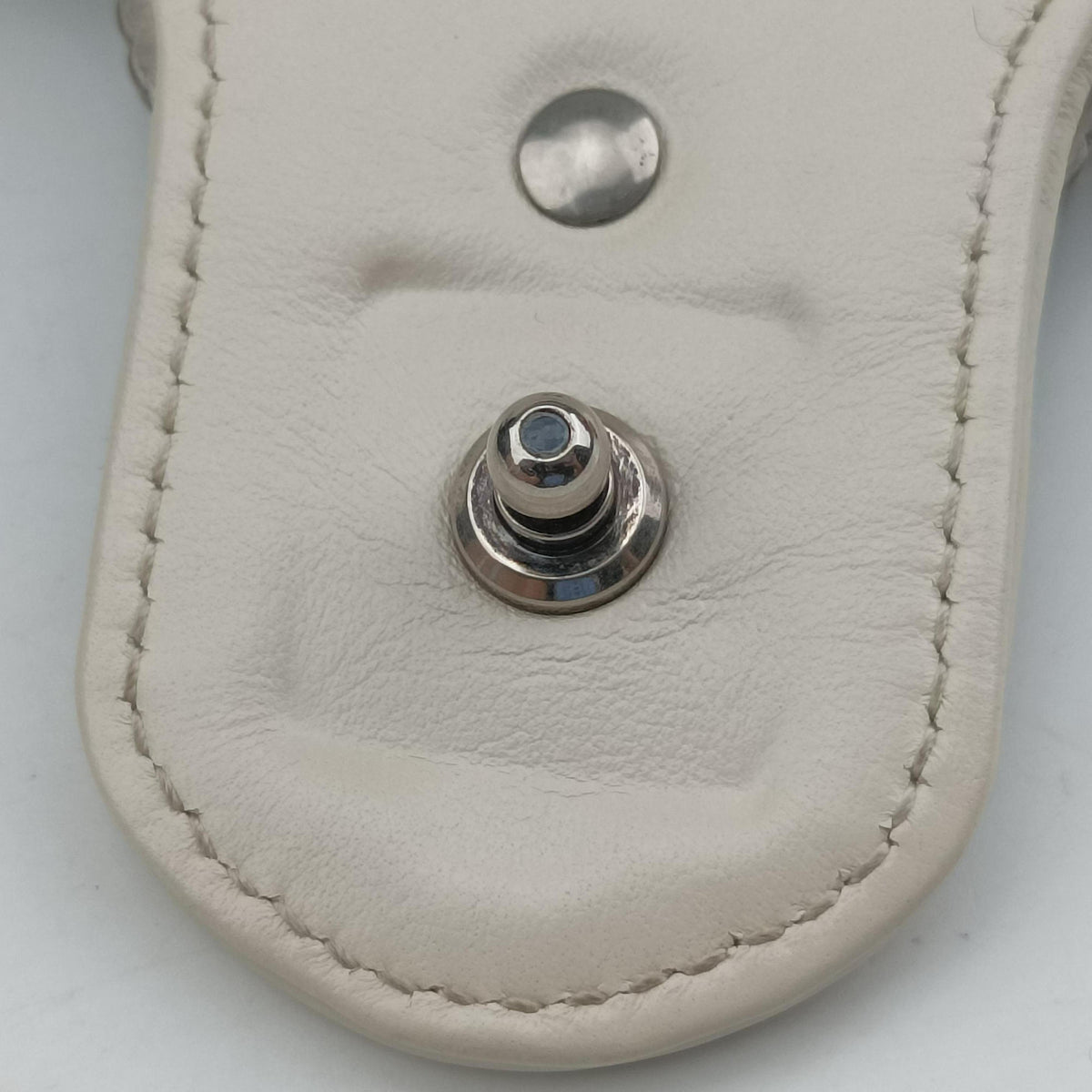 Vintage Gucci GG Marmont White×Blue Leather 443497 shoulderbag | stylenewstar