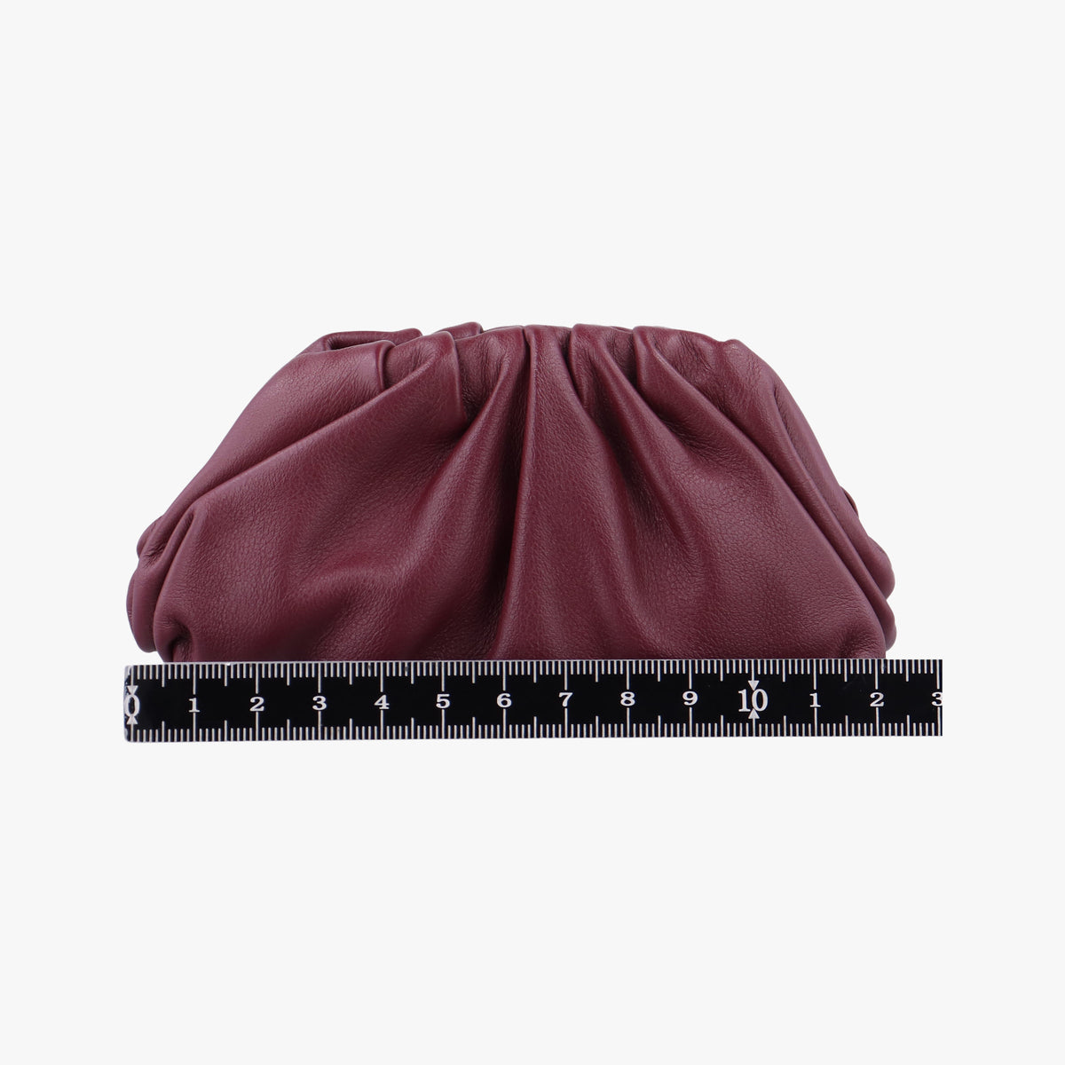 Vintage Bottega Veneta The Porch Burgundy lambskin  handbag | stylenewstar