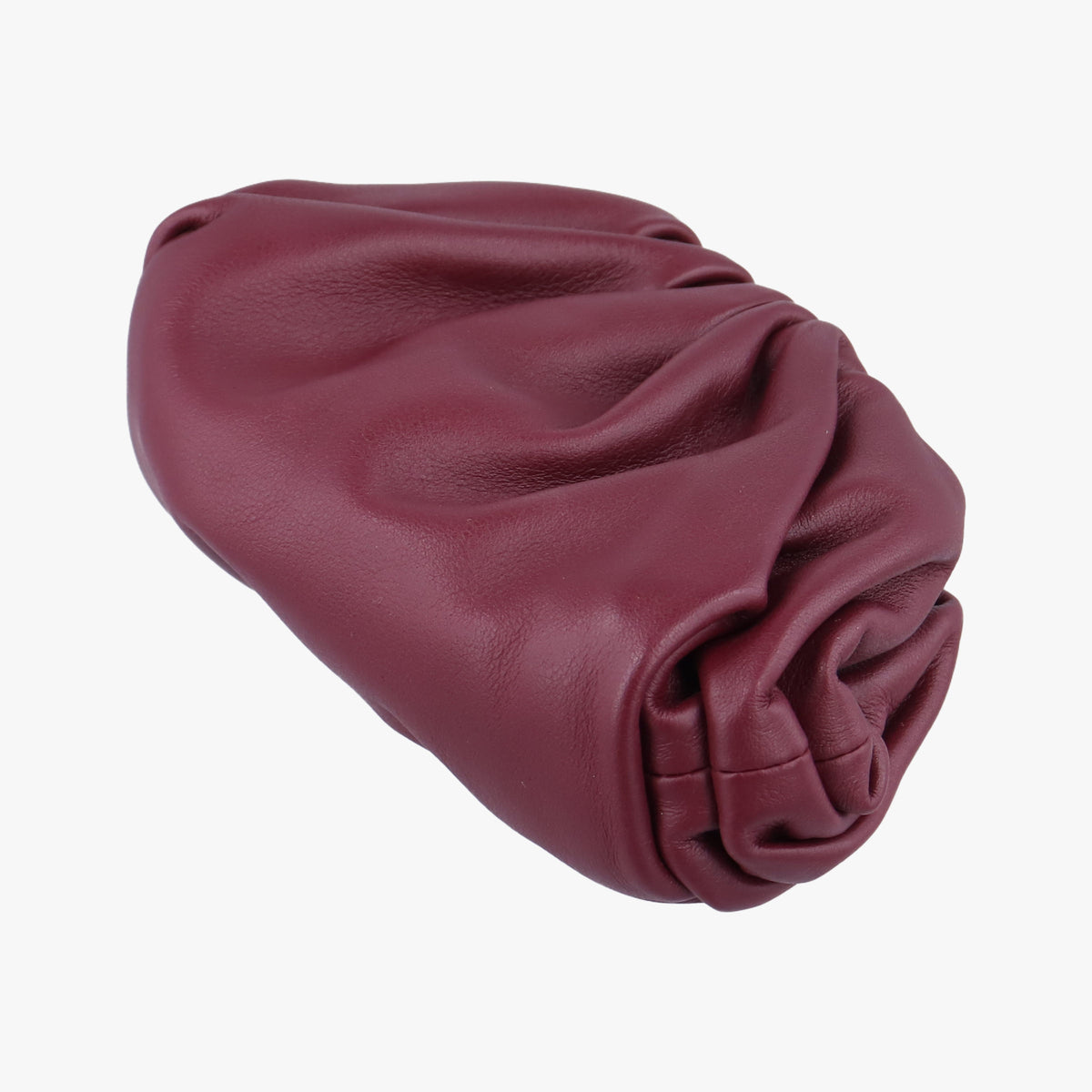 Vintage Bottega Veneta The Porch Burgundy lambskin  handbag | stylenewstar
