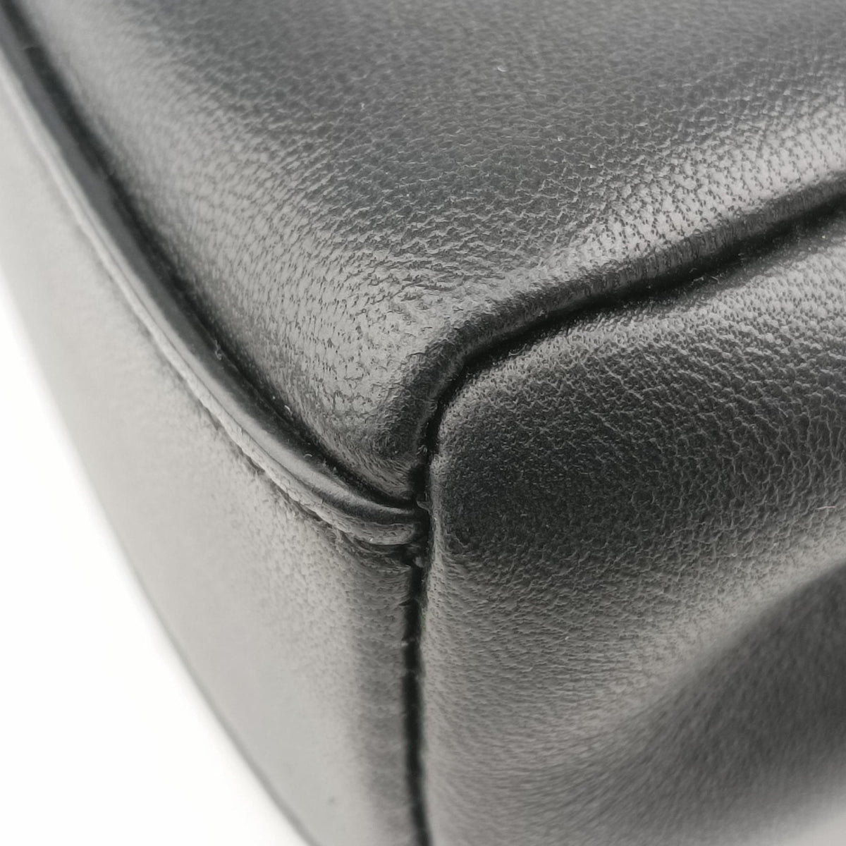 Pre-owned Fendi Micro Peekaboo Black×multi Leather 8M0355 shoulderbag | stylenewstar