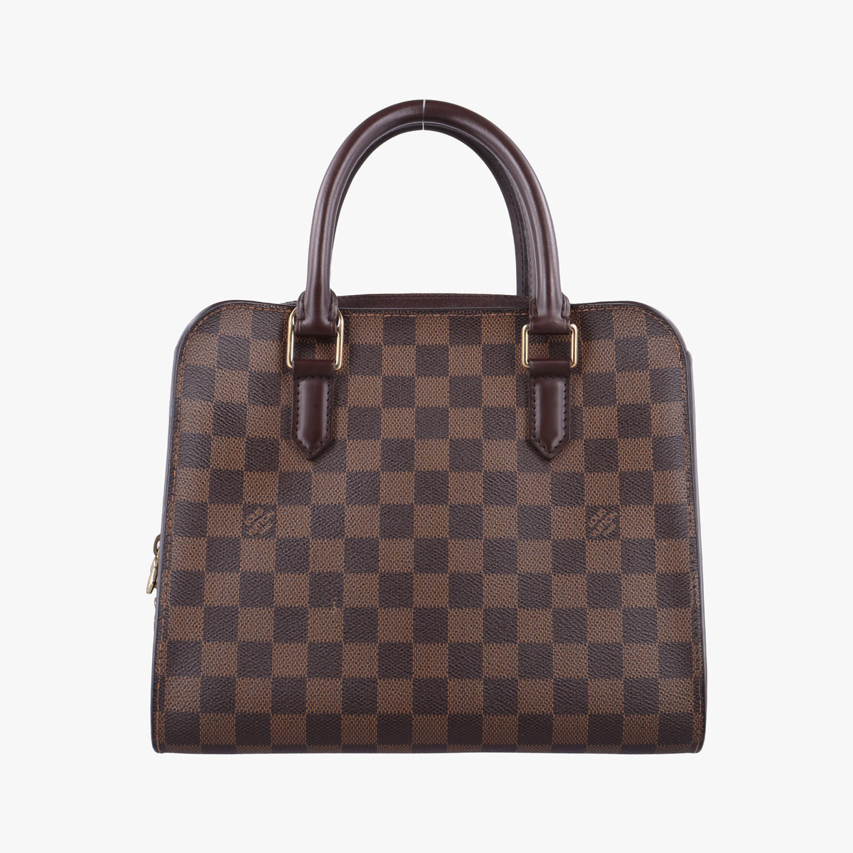 Pre-owned Louis Vuitton Triana EBENE Damier Canvas N51155 handbag | stylenewstar