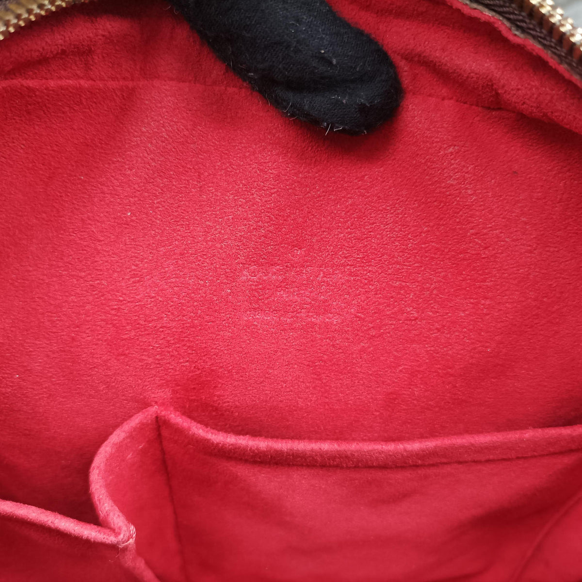 Pre-owned Louis Vuitton Triana EBENE Damier Canvas N51155 handbag | stylenewstar