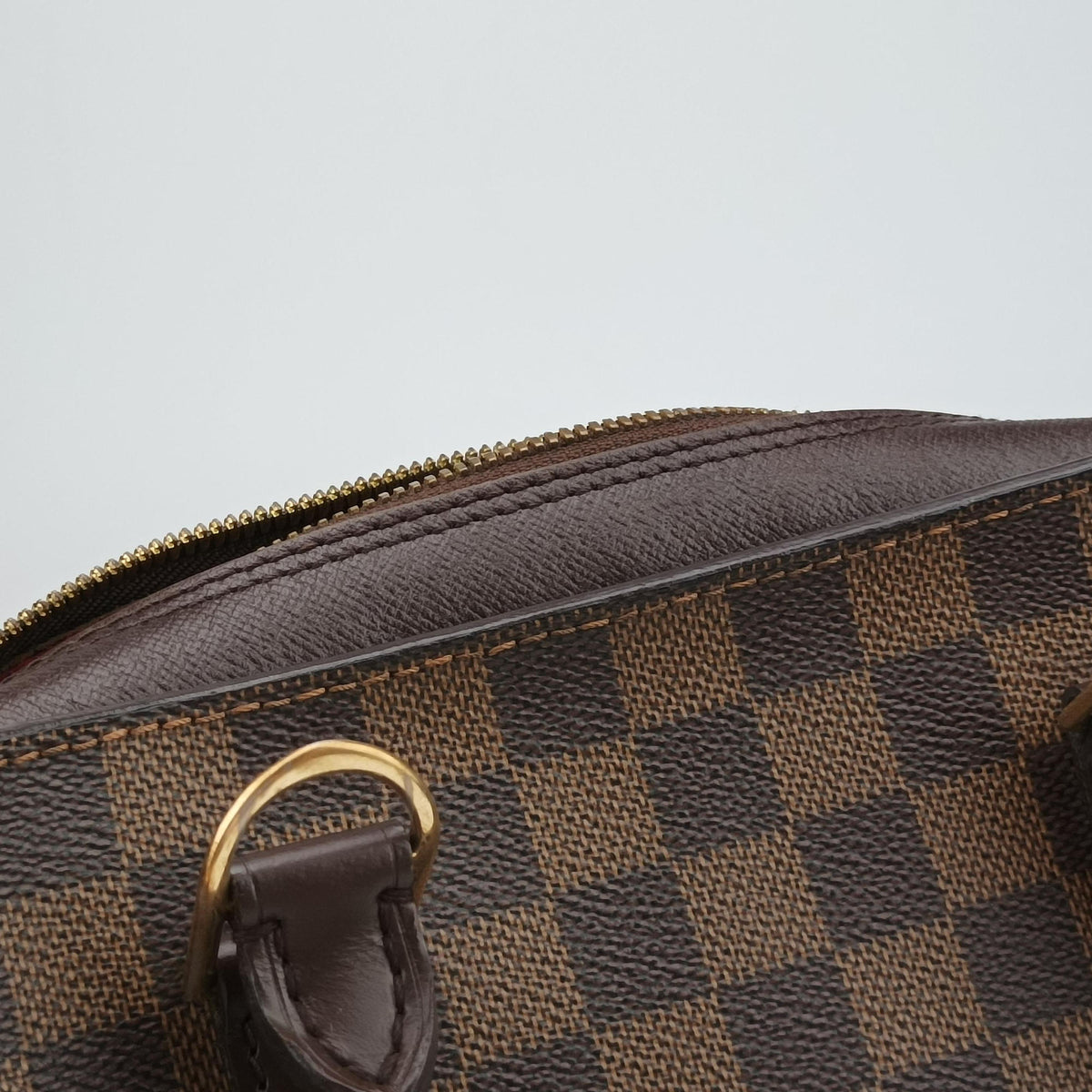 Pre-owned Louis Vuitton Triana EBENE Damier Canvas N51155 handbag | stylenewstar