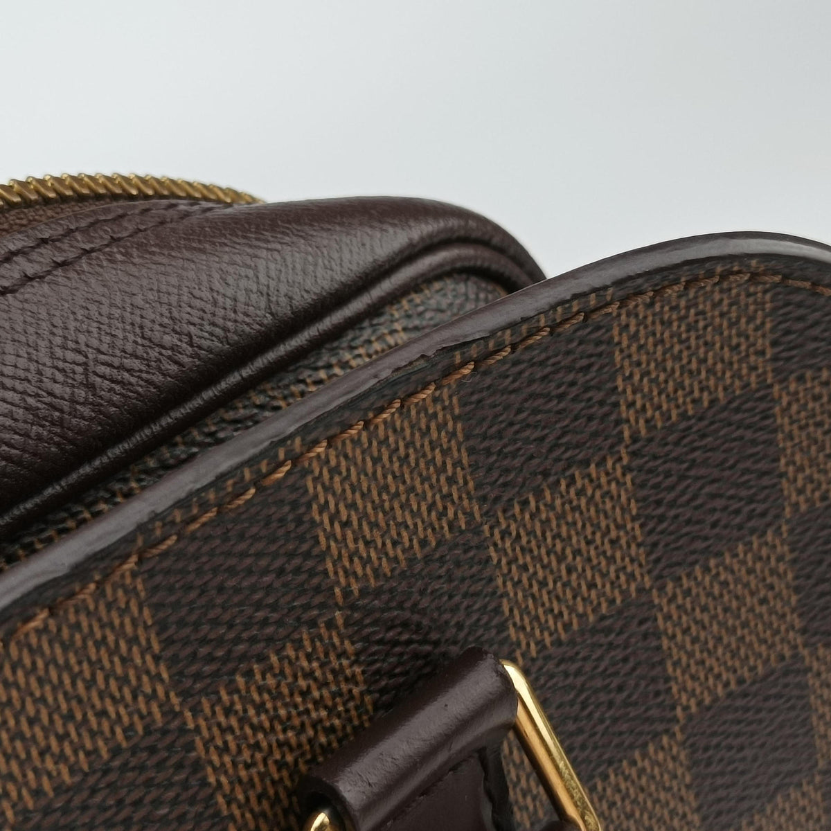 Pre-owned Louis Vuitton Triana EBENE Damier Canvas N51155 handbag | stylenewstar