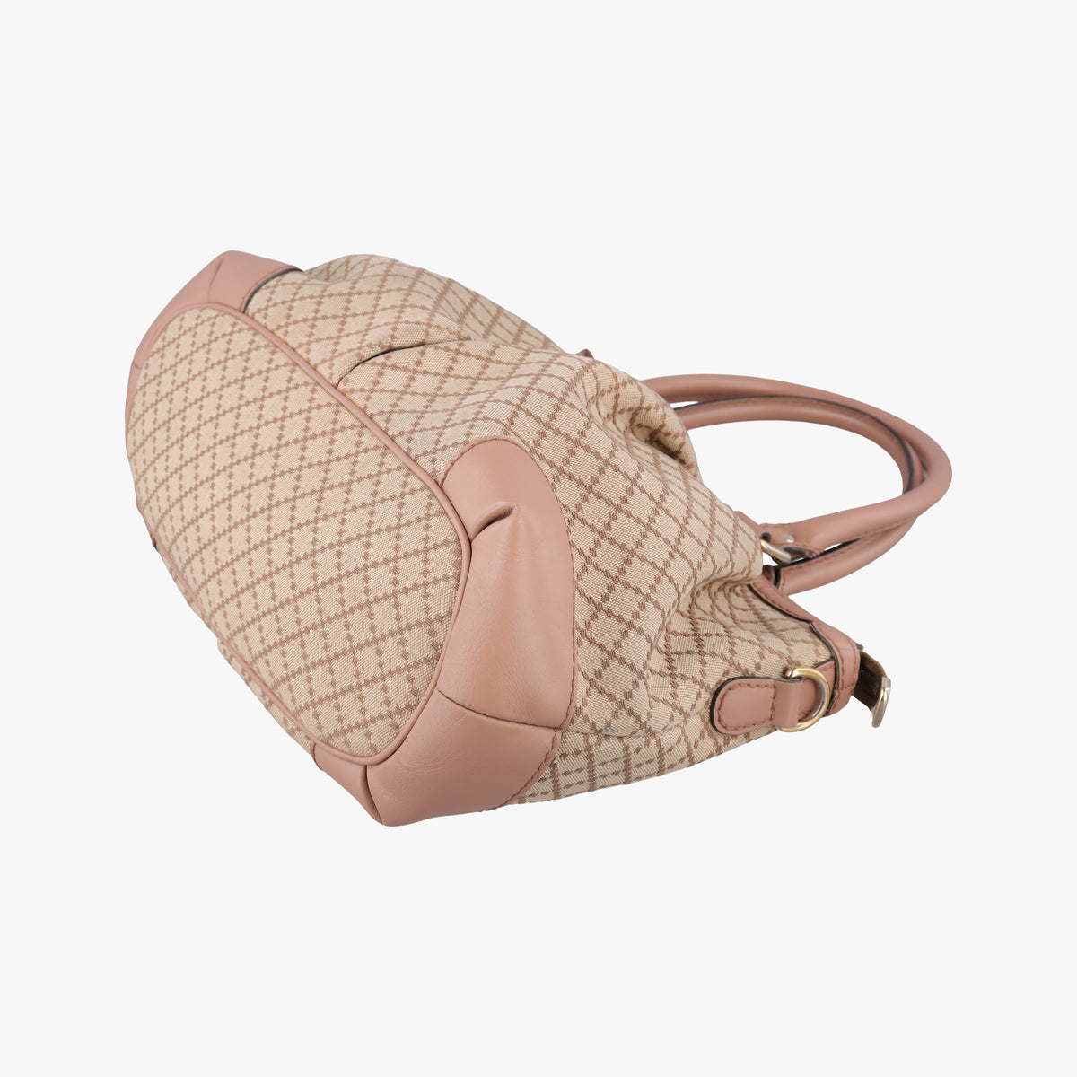 Pre-owned Gucci Sukey Beige Canvas×Leather 247902 shoulderbag | stylenewstar