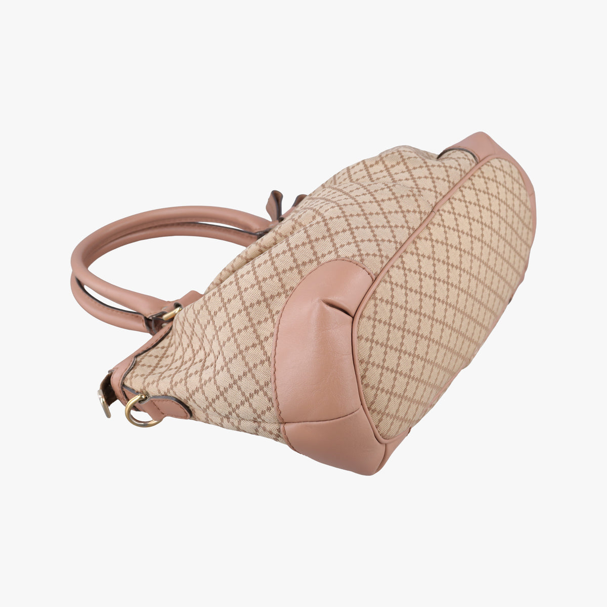 Pre-owned Gucci Sukey Beige Canvas×Leather 247902 shoulderbag | stylenewstar
