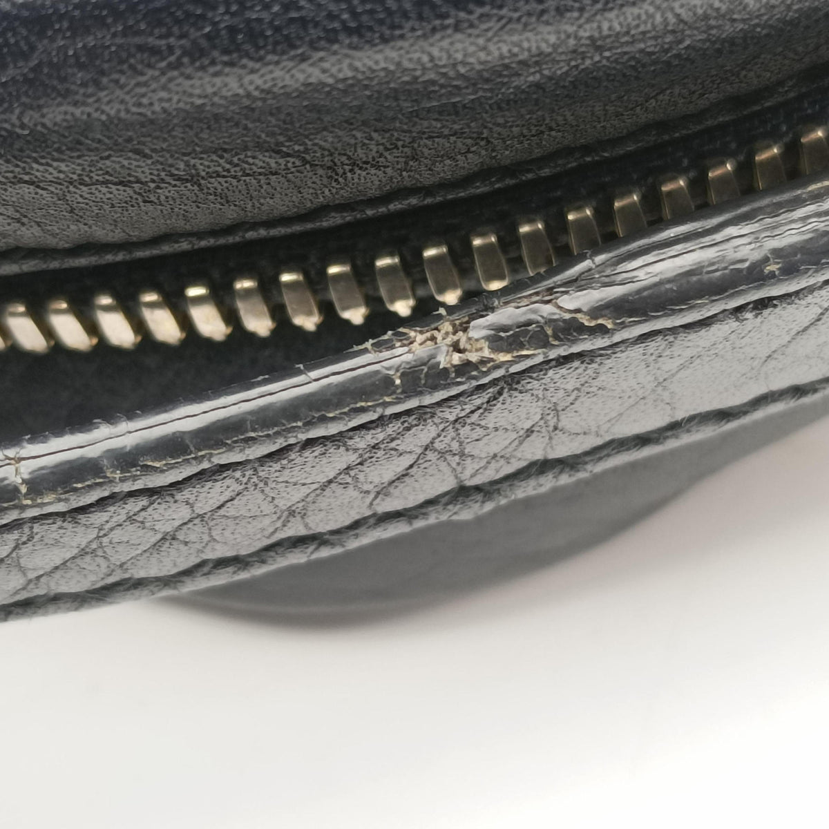 Pre-owned Gucci Soho Navy Leather 308364 shoulderbag | stylenewstar