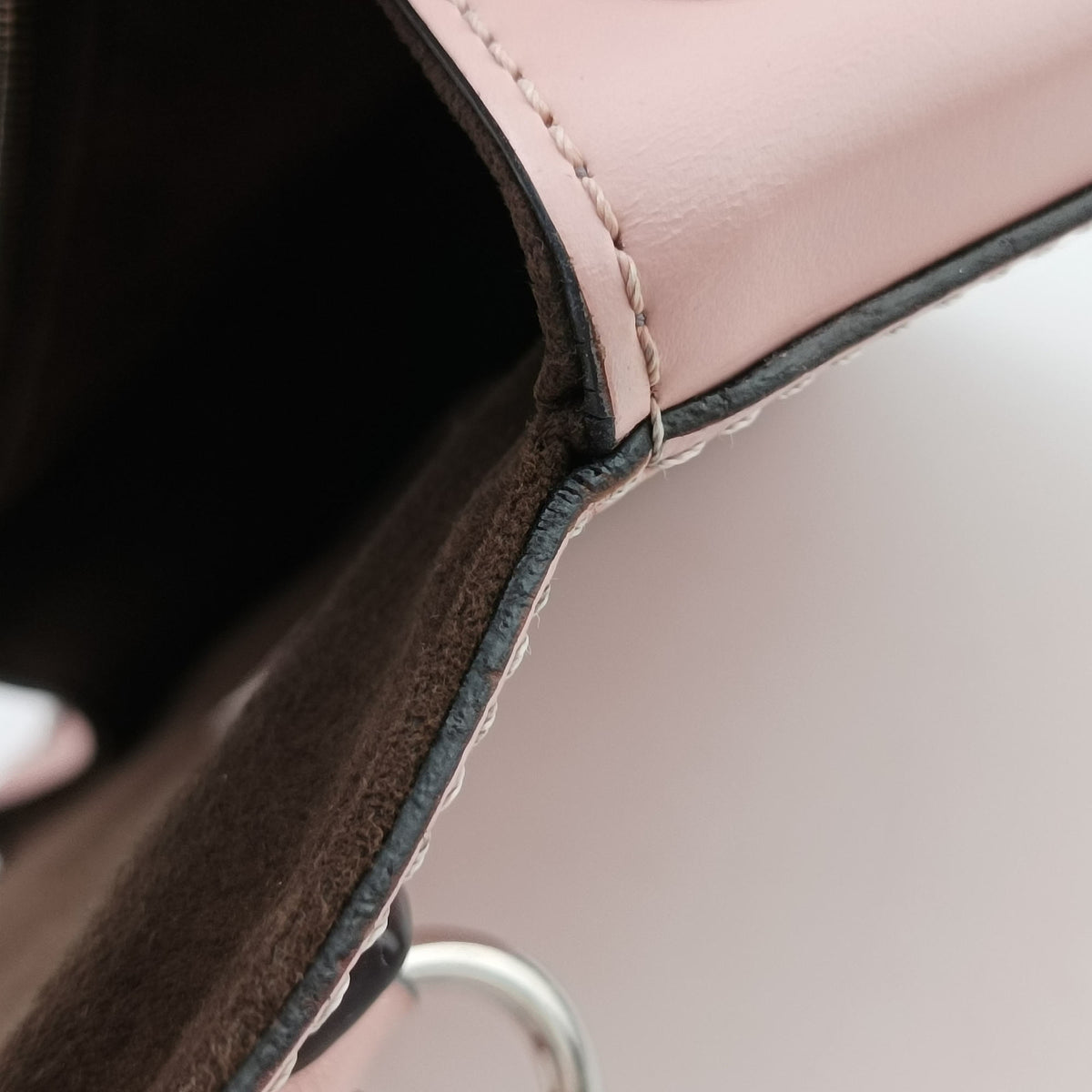 Pre-owned Louis Vuitton Cluny BB ROSE BALLERINE Epi M41338 shoulderbag | stylenewstar