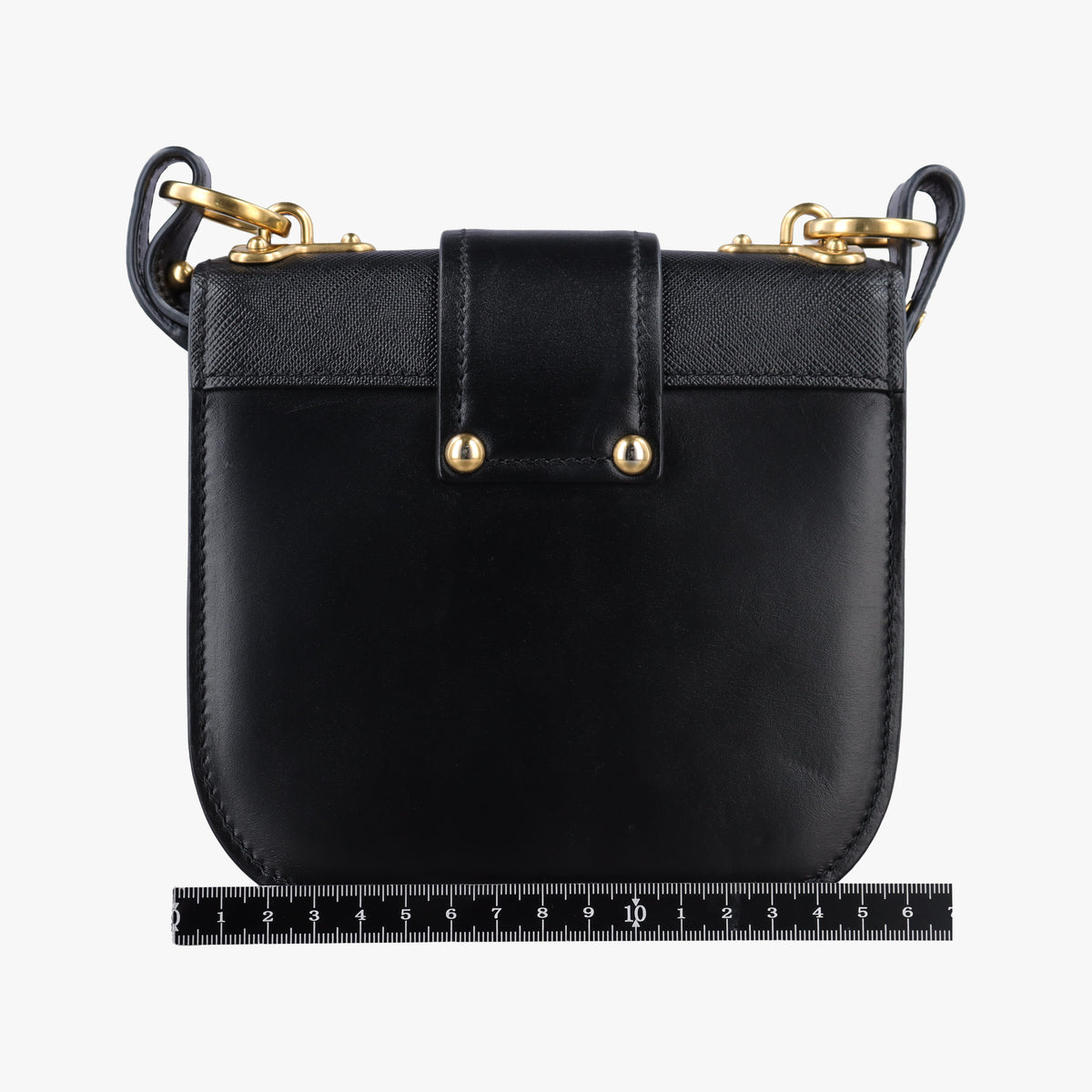 Vintage Prada Pionniere Black leather 1BH056 shoulderbag | stylenewstar