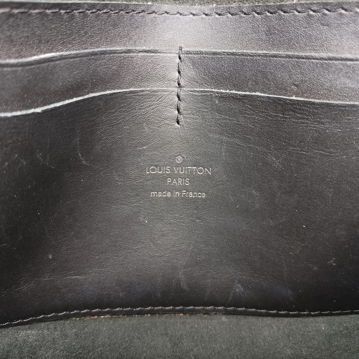 Vintage Louis Vuitton Dauphine brown×black Monogram Giant Canvas×calf leather M67696 bum bag/waist bag | stylenewstar