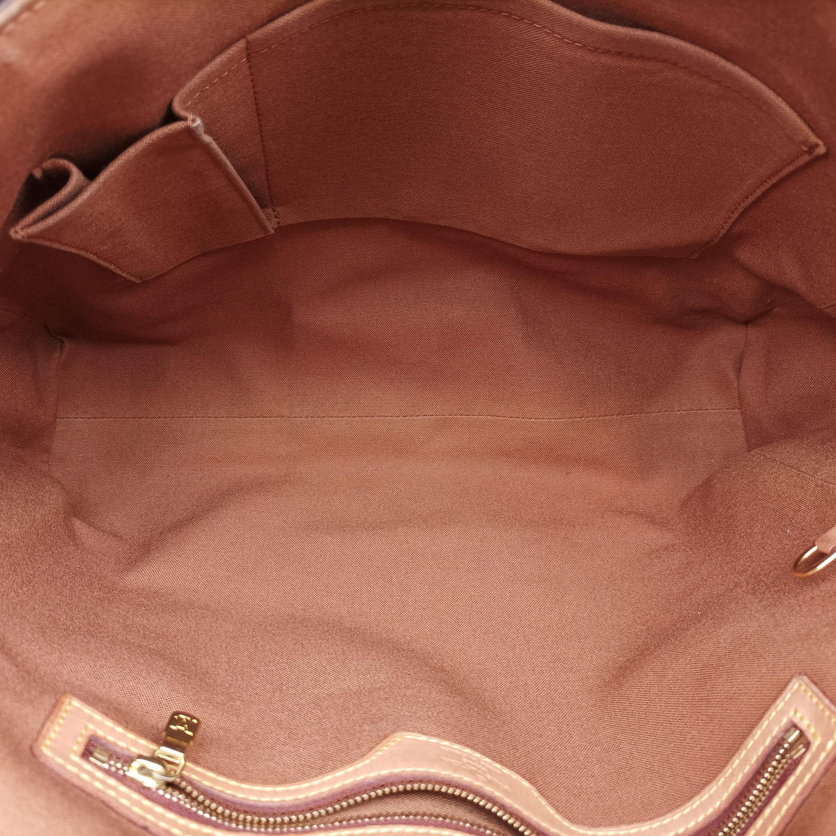 Pre-owned Louis Vuitton ABBESSES brown Monogram Canvas M45257 crossbodybag | stylenewstar