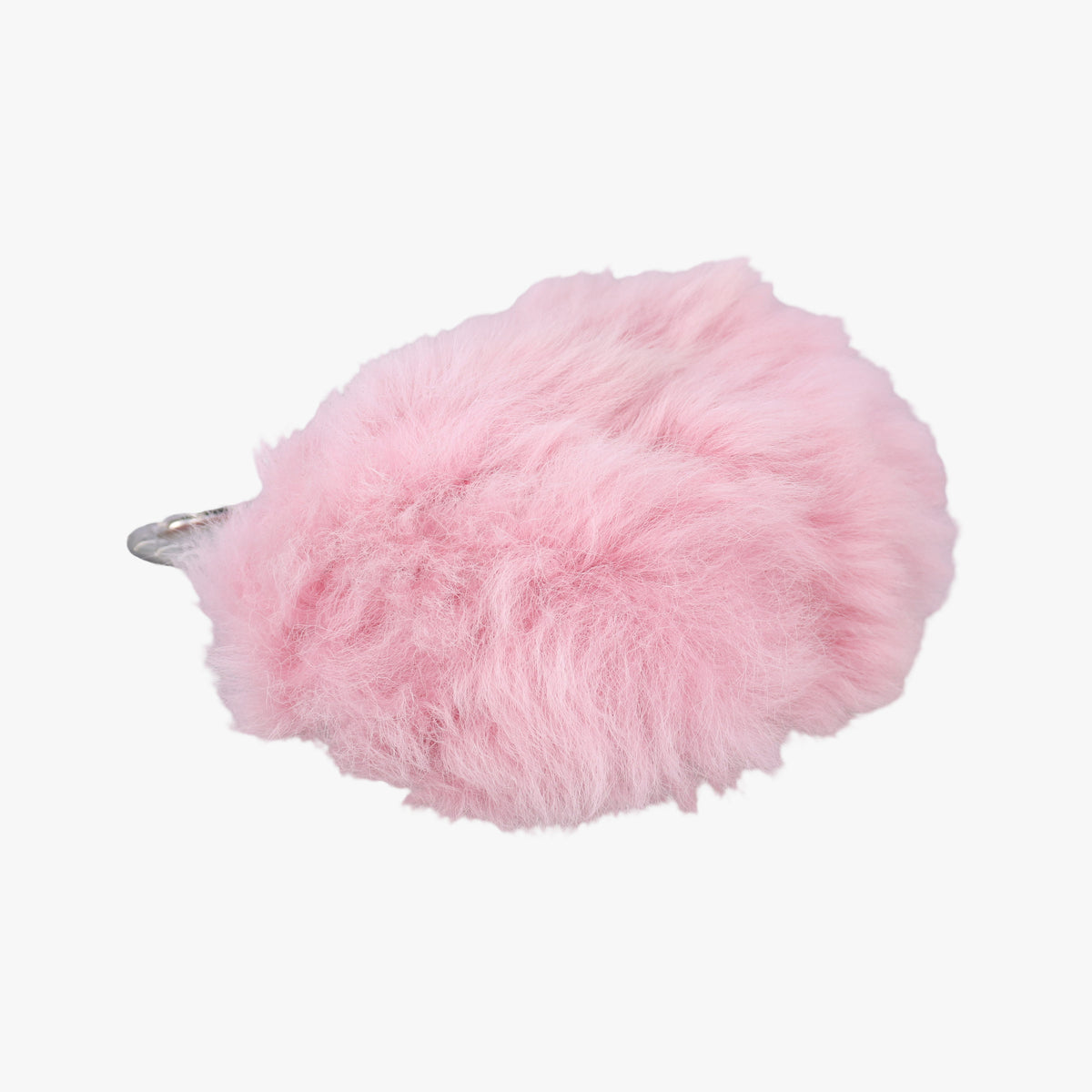 Vintage Chanel CC Hook Card Holder Pink Shearling AP2397 handbag | stylenewstar