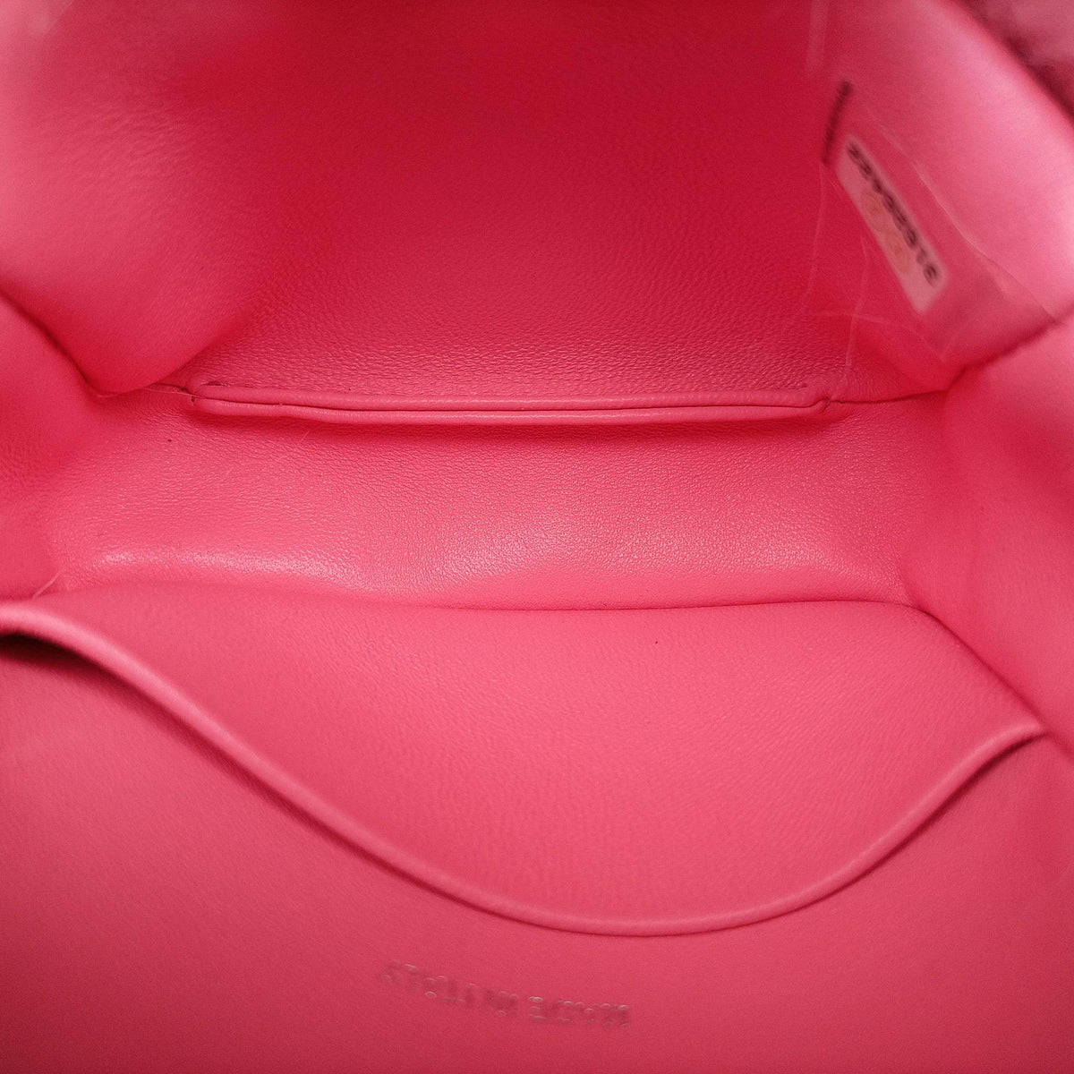 Vintage Chanel CC Hook Card Holder Pink Shearling AP2397 handbag | stylenewstar