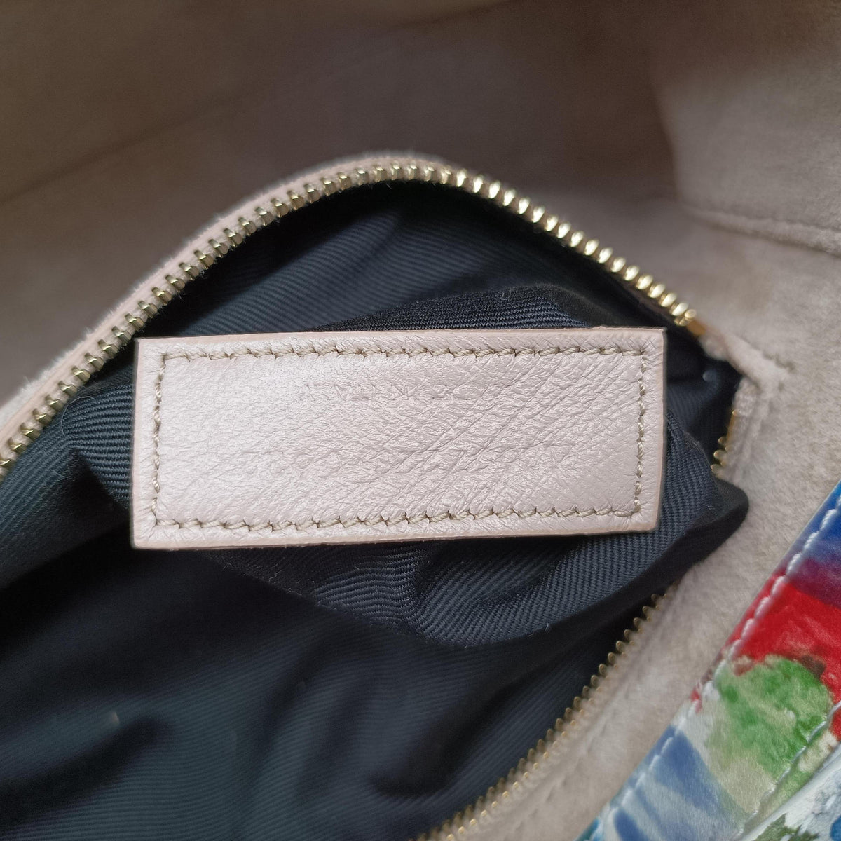 Pre-owned Yves Saint Laurent LE 5 a 7Flora Hobo Multicolour Leather 657228 shoulderbag | stylenewstar