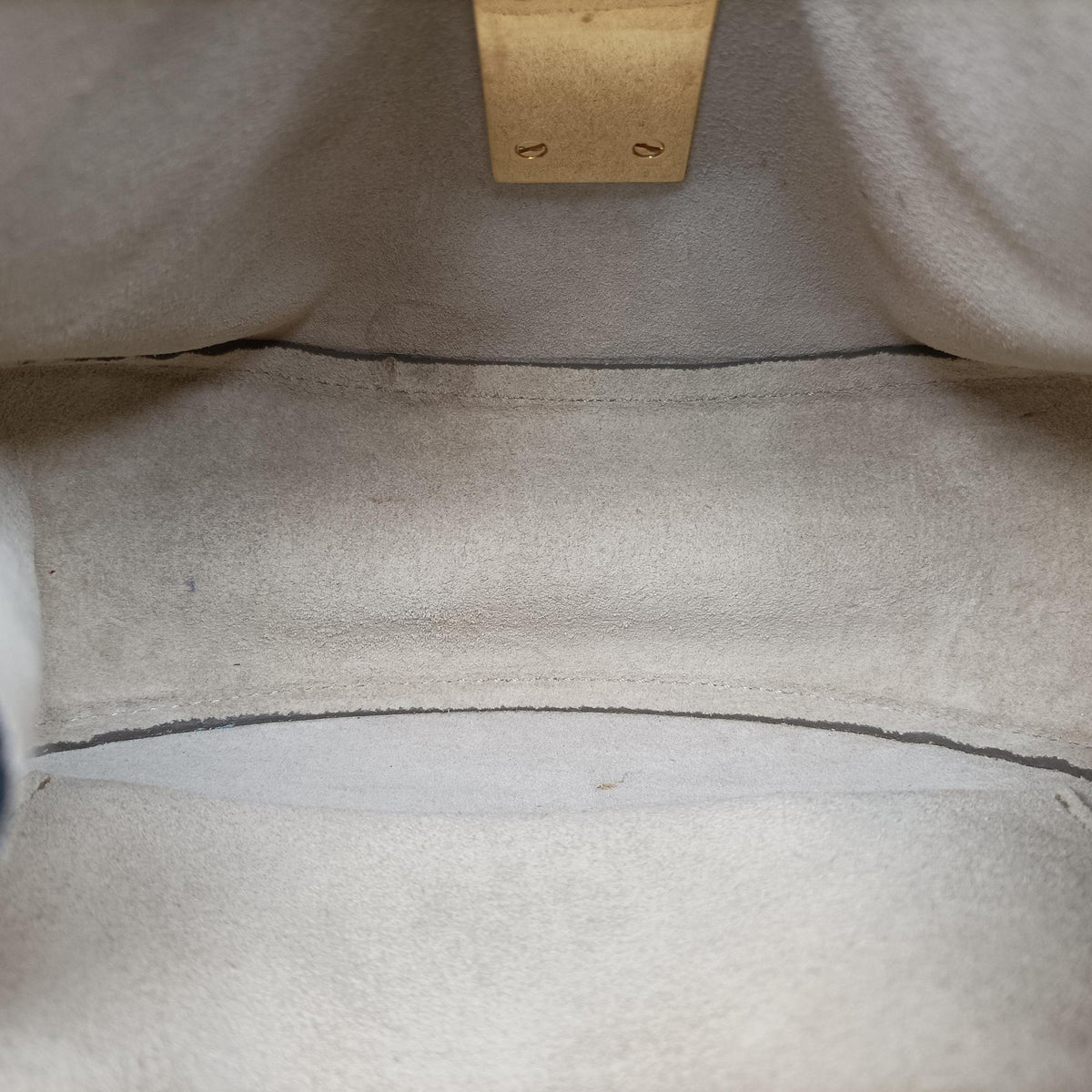 Pre-owned Chloe DREW Blue Suede×Leather  shoulderbag | stylenewstar