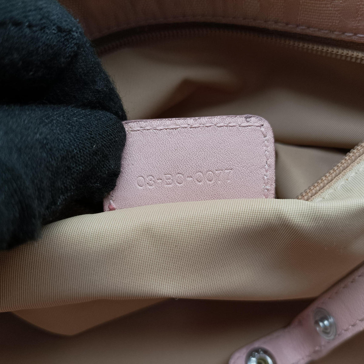 Pre-owned Christian Dior Lovely Pink Canvas × Leather  handbag | stylenewstar