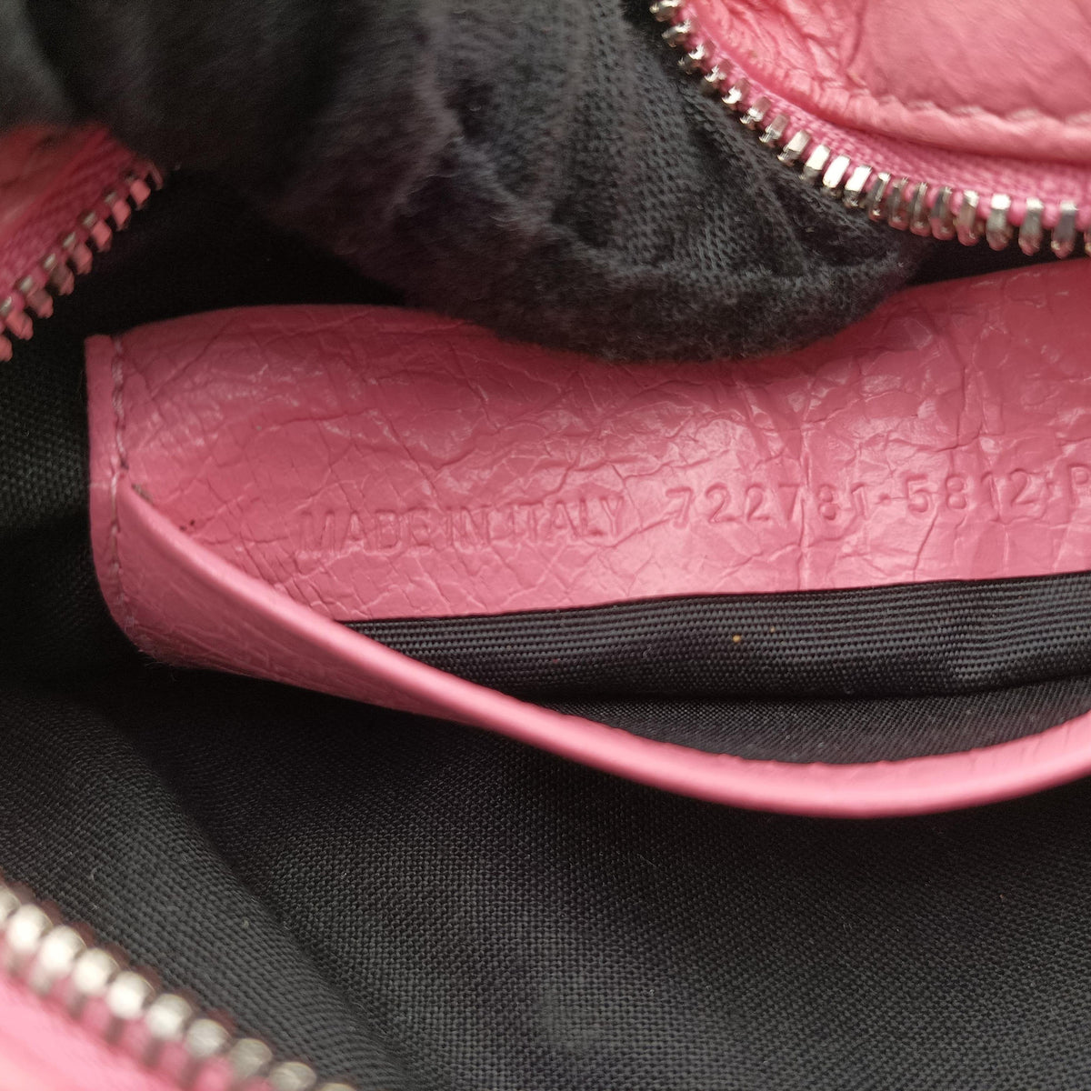 Pre-owned Balenciaga Le Cagole Heart Mini Pink lambskin  shoulderbag | stylenewstar