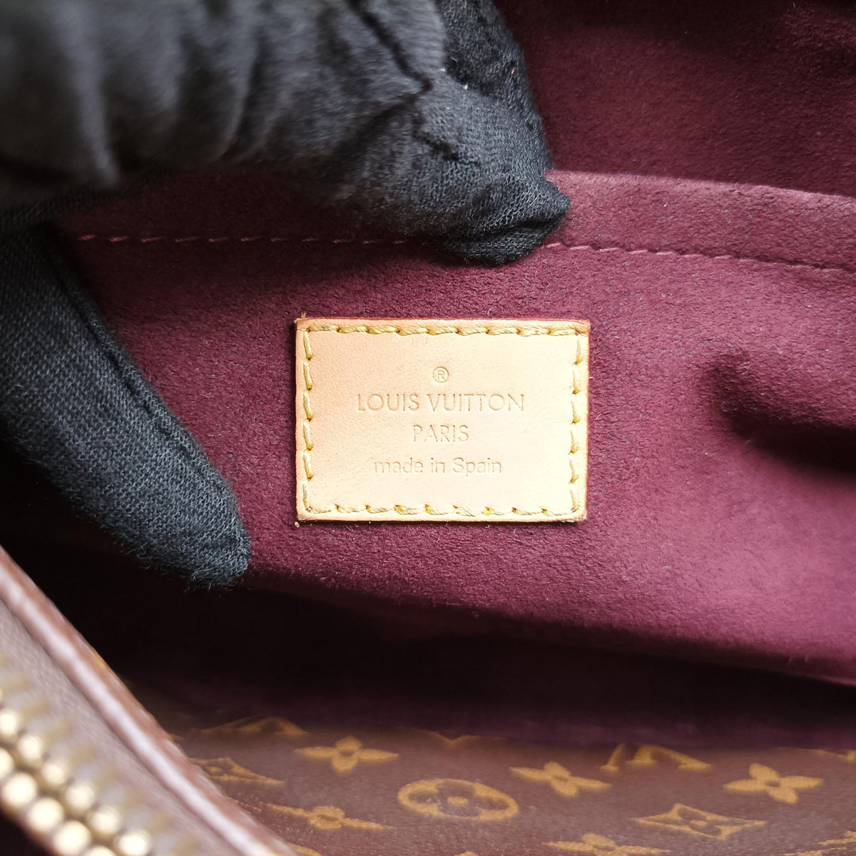 Secondhand Louis Vuitton Montaigne BB brown Monogram Canvas M41055 handbag | stylenewstar