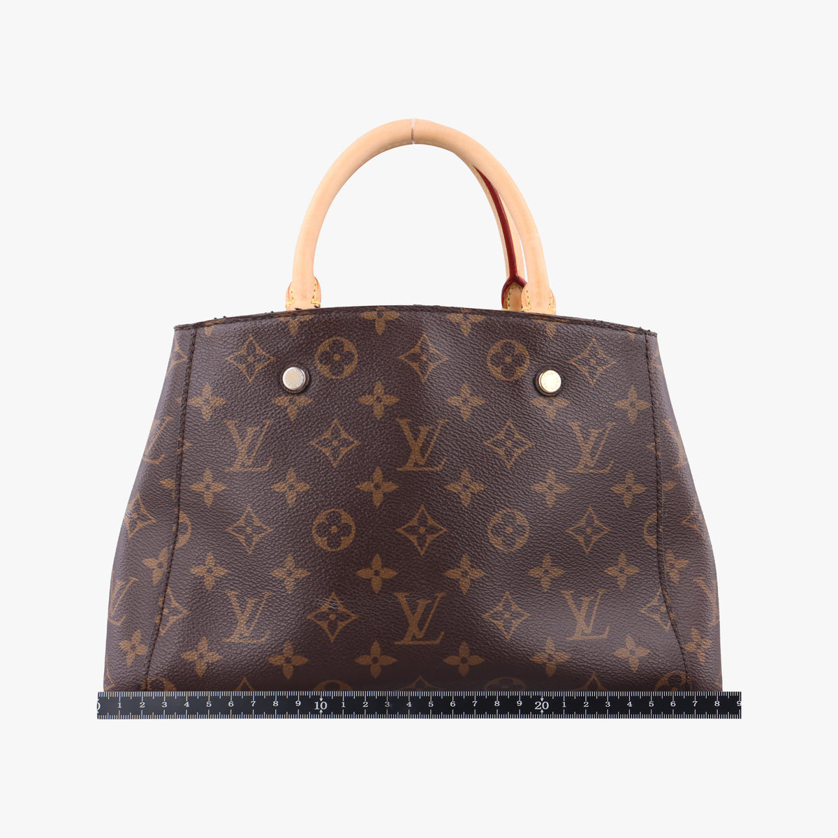Secondhand Louis Vuitton Montaigne BB brown Monogram Canvas M41055 handbag | stylenewstar