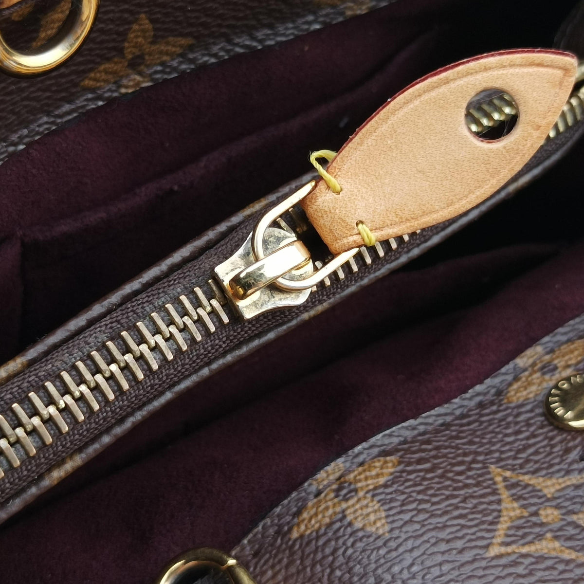 Secondhand Louis Vuitton Montaigne BB brown Monogram Canvas M41055 handbag | stylenewstar