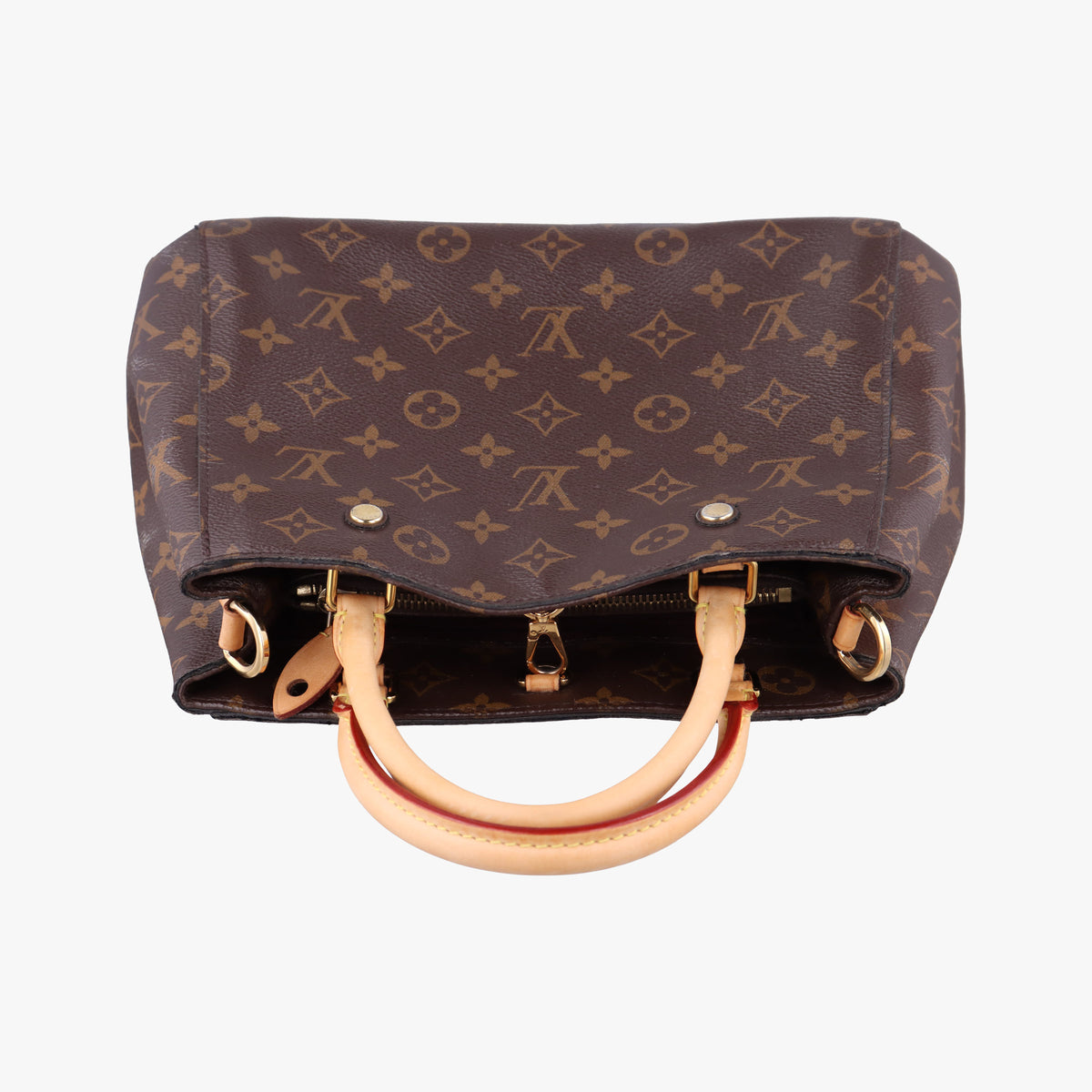 Secondhand Louis Vuitton Montaigne BB brown Monogram Canvas M41055 handbag | stylenewstar
