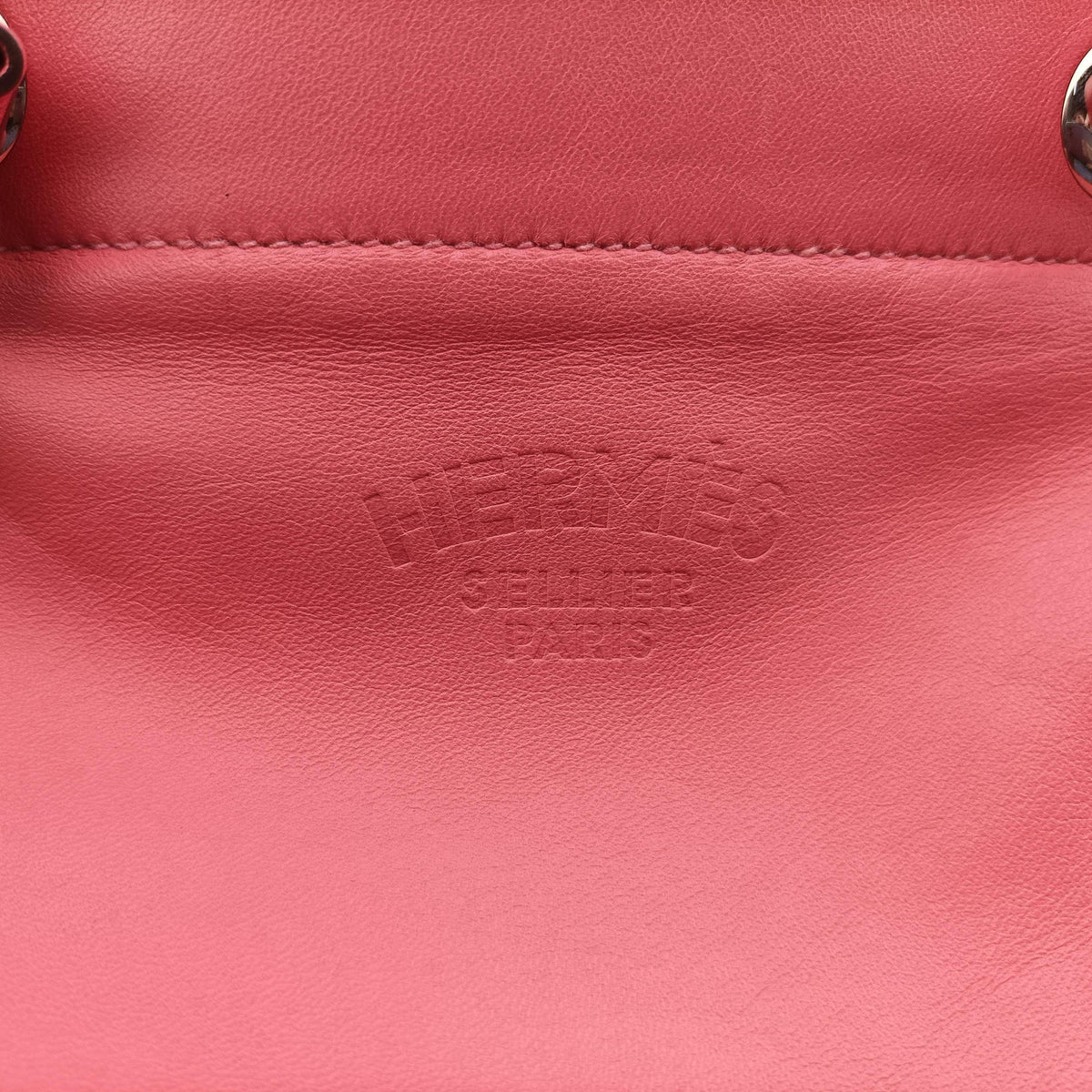 Pre-owned Hermes Sac Aline mini Pink lambskin  shoulderbag | stylenewstar