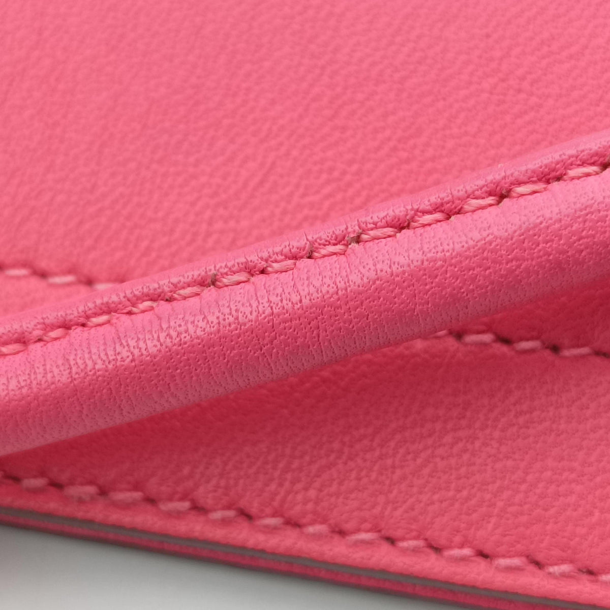 Pre-owned Hermes Sac Aline mini Pink lambskin  shoulderbag | stylenewstar