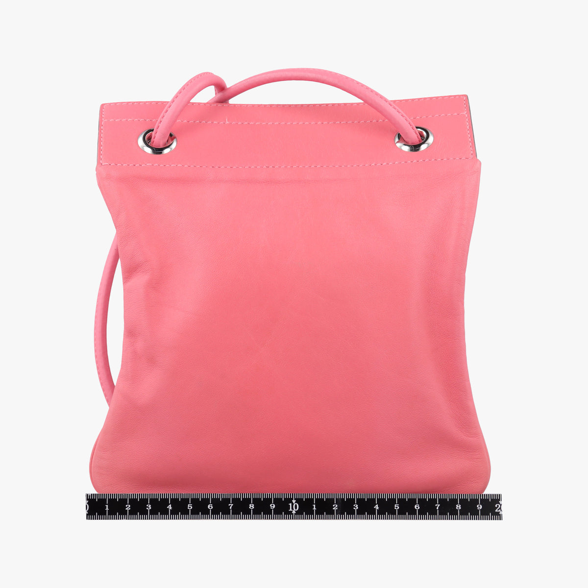 Pre-owned Hermes Sac Aline mini Pink lambskin  shoulderbag | stylenewstar