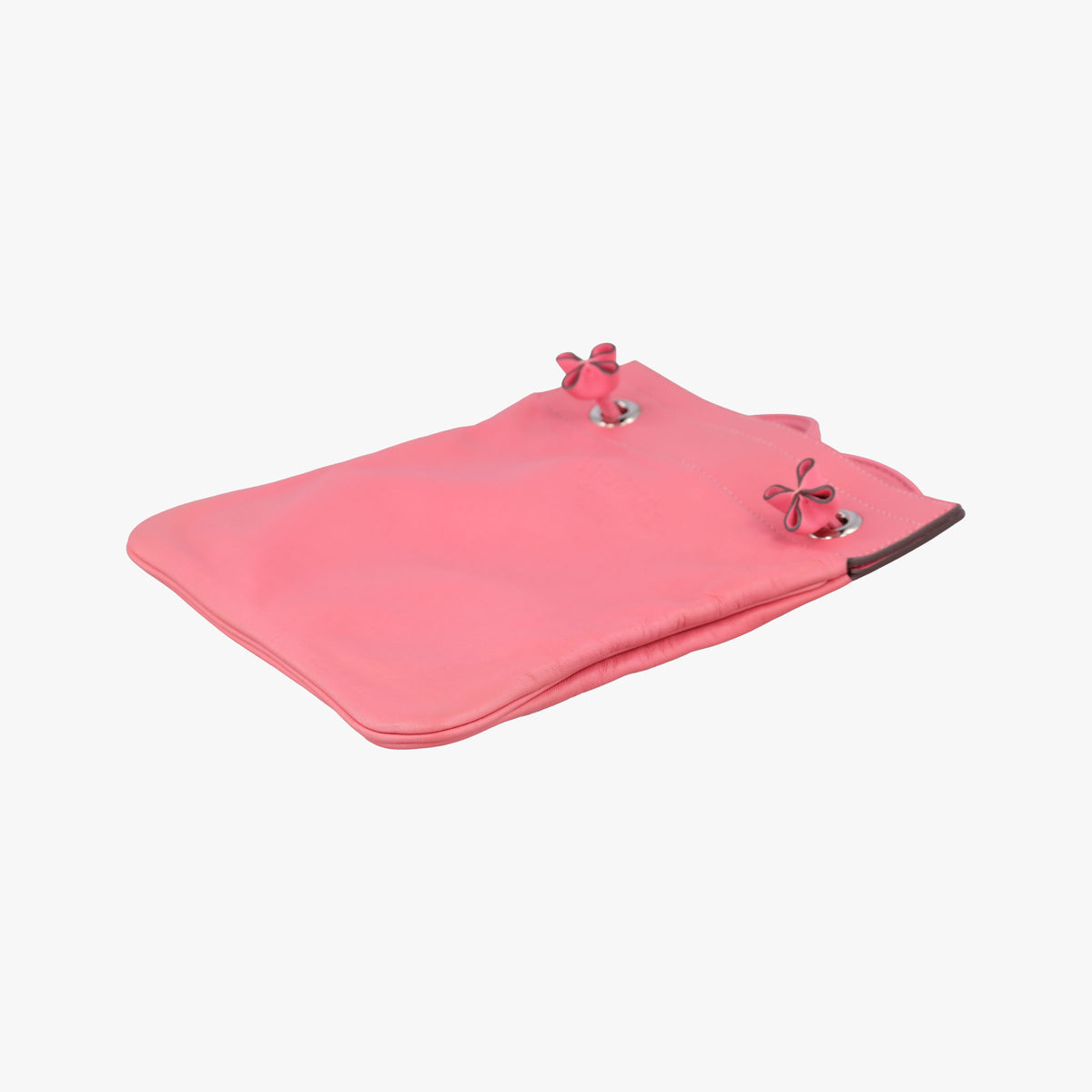 Pre-owned Hermes Sac Aline mini Pink lambskin  shoulderbag | stylenewstar