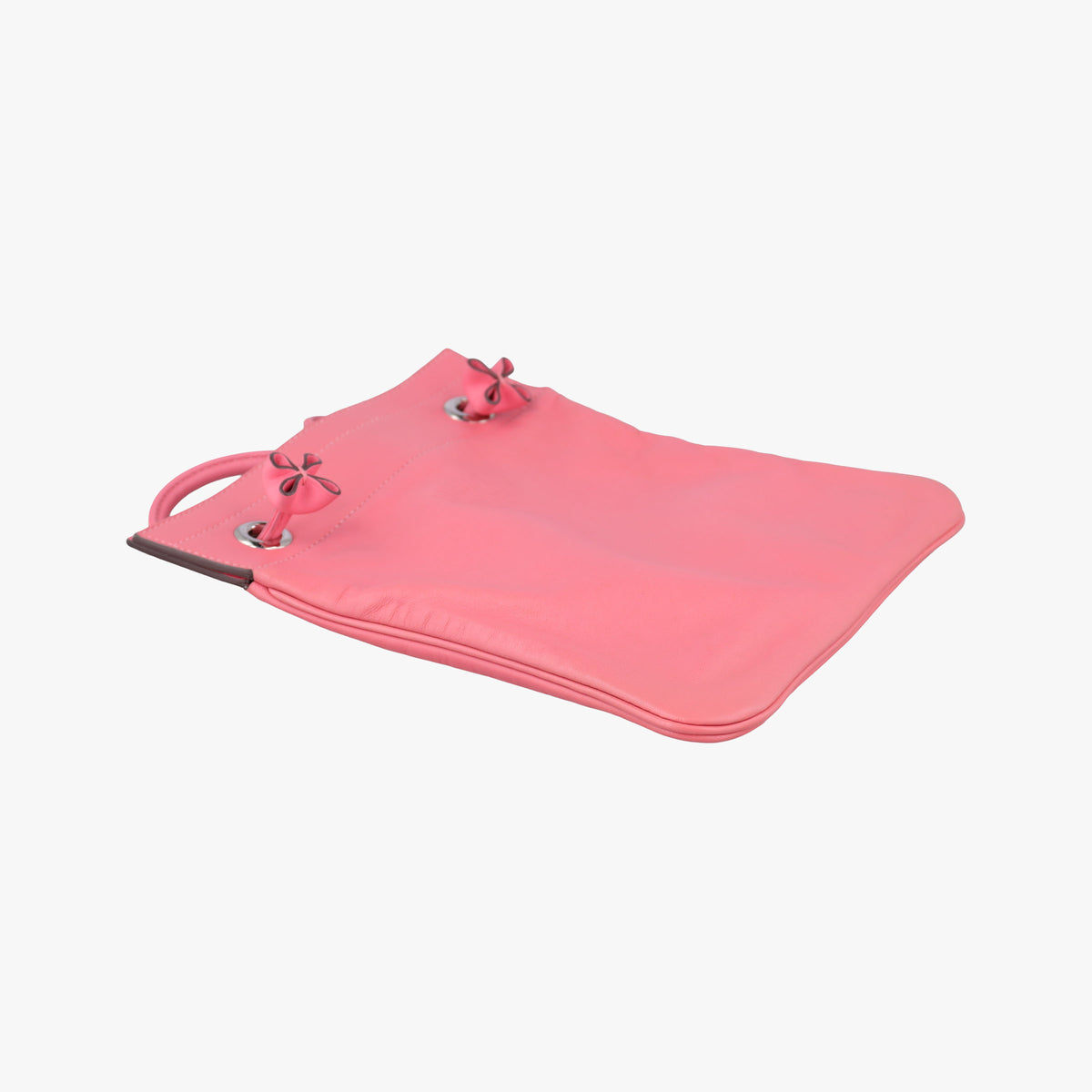 Pre-owned Hermes Sac Aline mini Pink lambskin  shoulderbag | stylenewstar