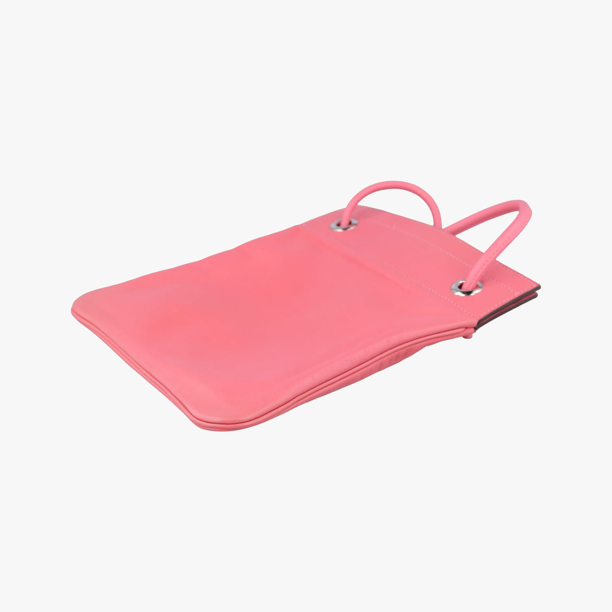 Pre-owned Hermes Sac Aline mini Pink lambskin  shoulderbag | stylenewstar