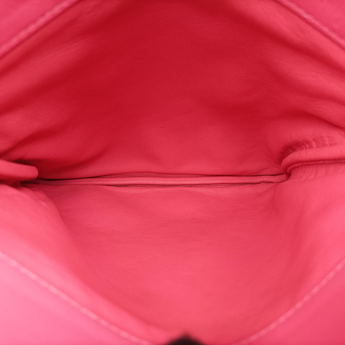 Pre-owned Hermes Sac Aline mini Pink lambskin  shoulderbag | stylenewstar