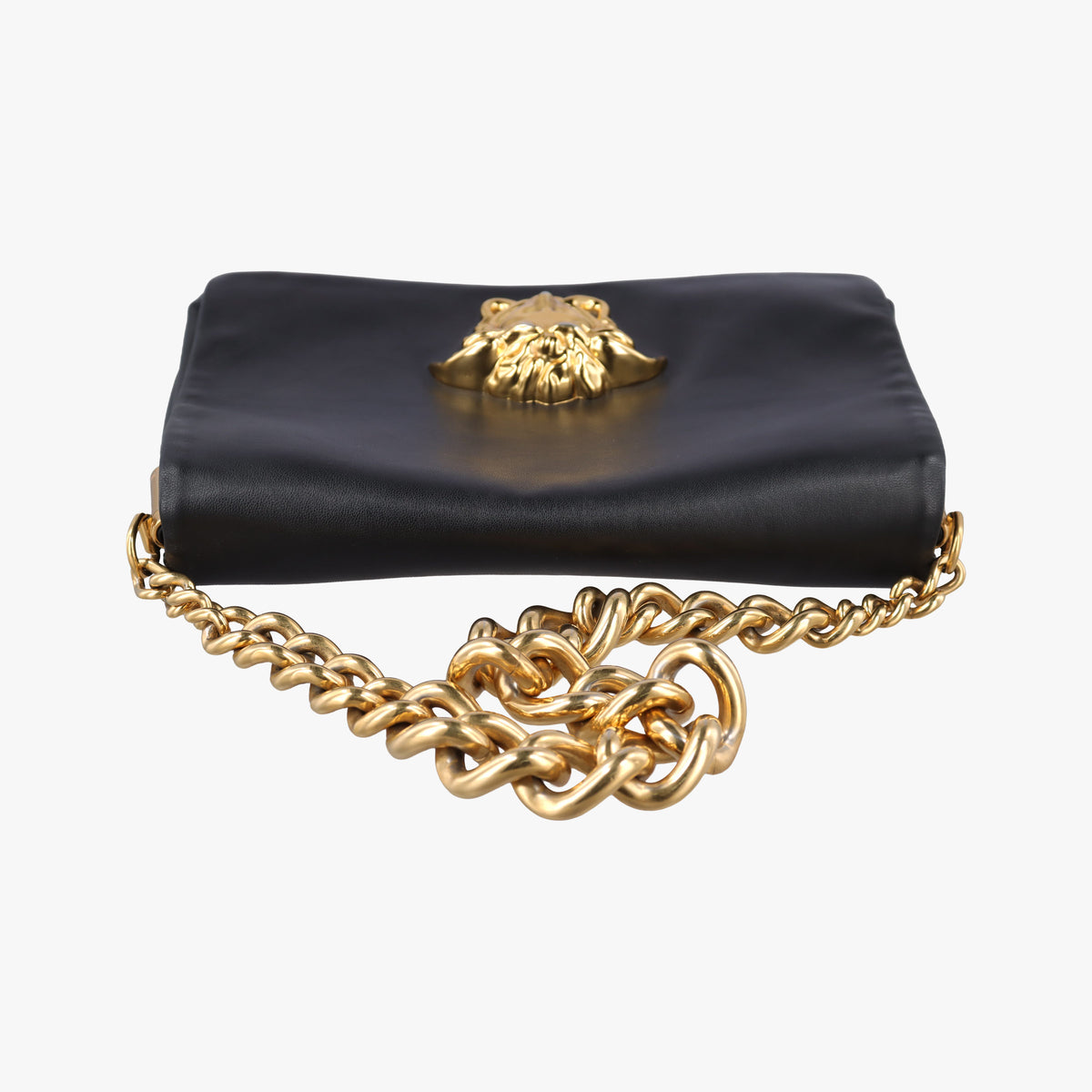 Vintage VERSACE La Medusa Black Leather  shoulderbag | stylenewstar