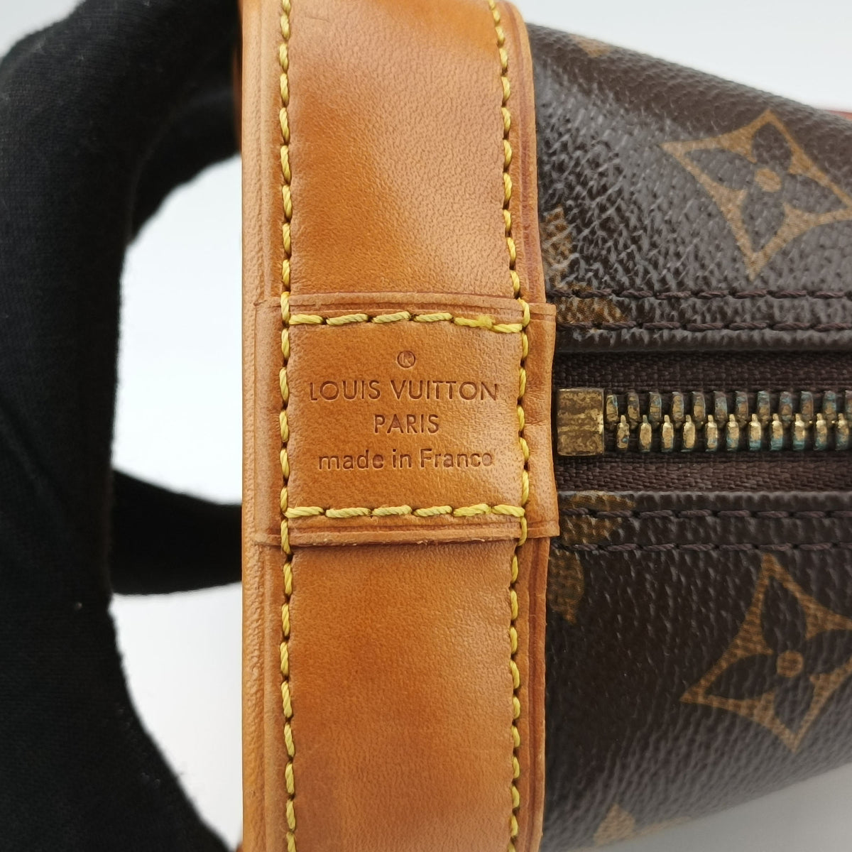 Secondhand Louis Vuitton Alma BB　 Brown Monogram Canvas M53152 shoulderbag | stylenewstar