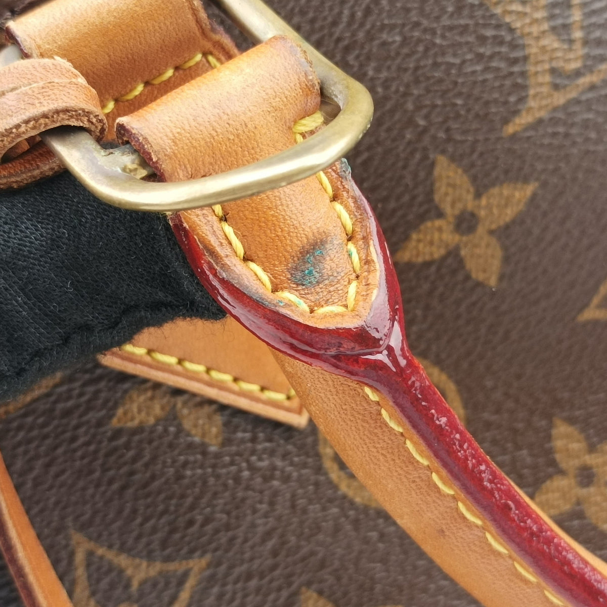Secondhand Louis Vuitton Alma BB　 Brown Monogram Canvas M53152 shoulderbag | stylenewstar