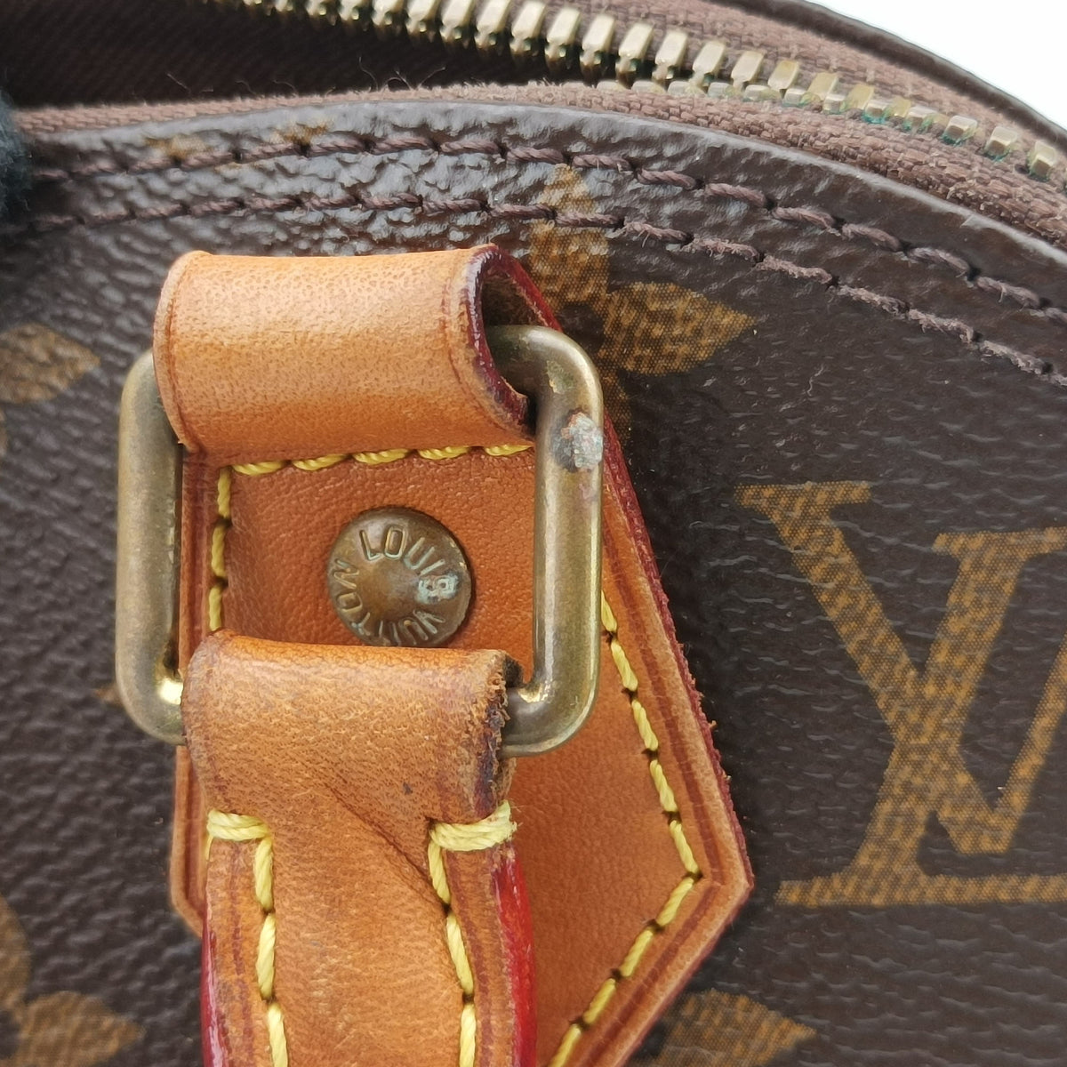 Secondhand Louis Vuitton Alma BB　 Brown Monogram Canvas M53152 shoulderbag | stylenewstar