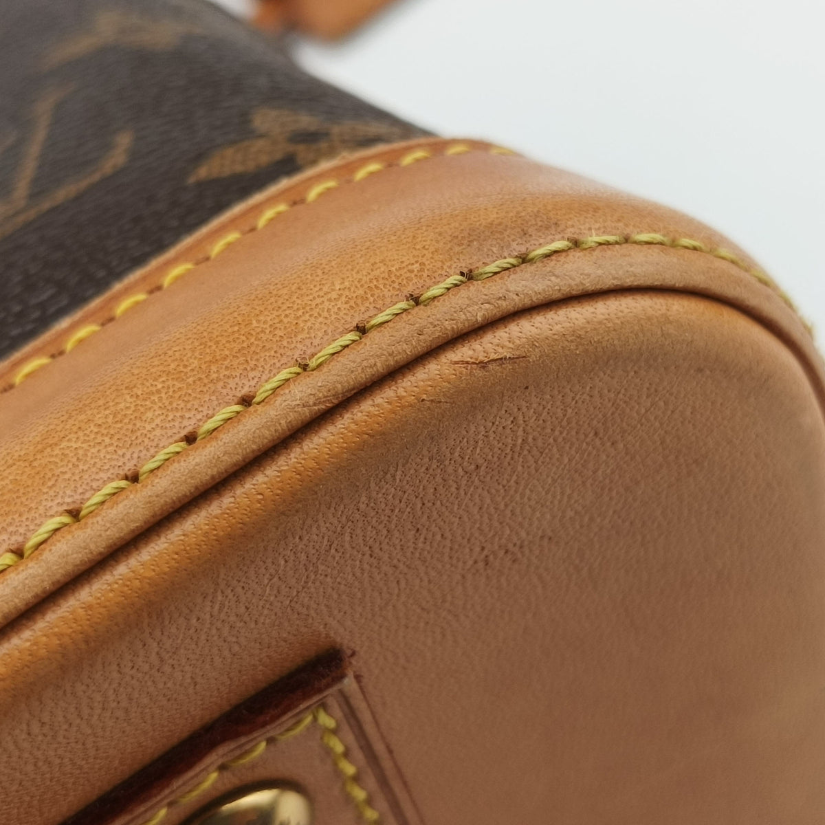 Secondhand Louis Vuitton Alma BB　 Brown Monogram Canvas M53152 shoulderbag | stylenewstar