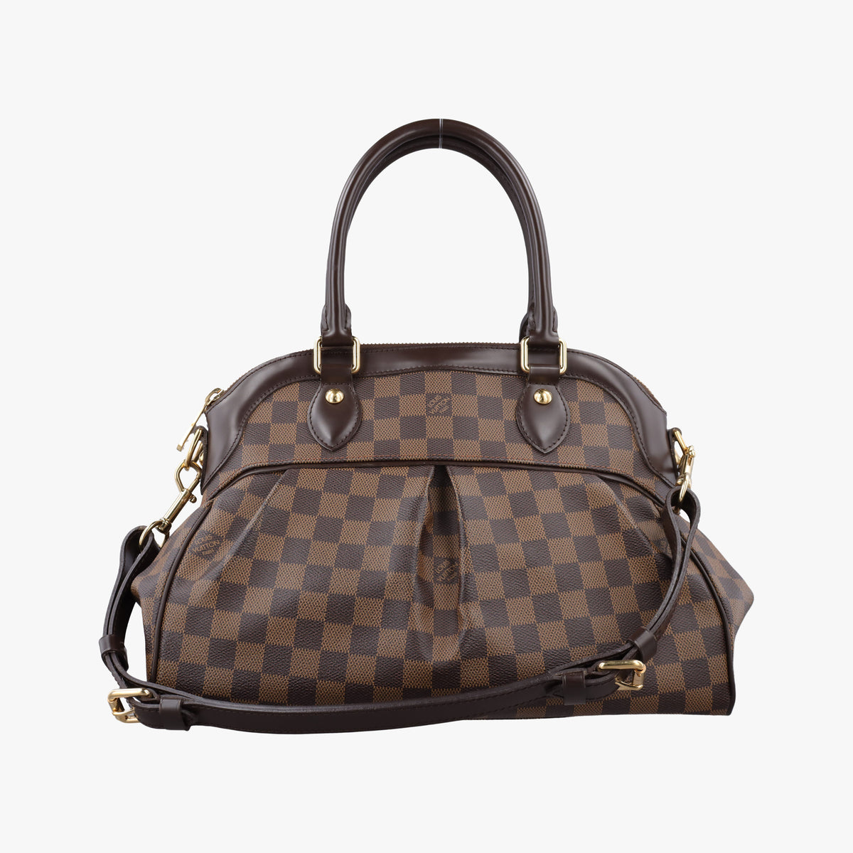 Pre-owned Louis Vuitton TREVI PM EBENE Damier Canvas N51997 shoulderbag | stylenewstar
