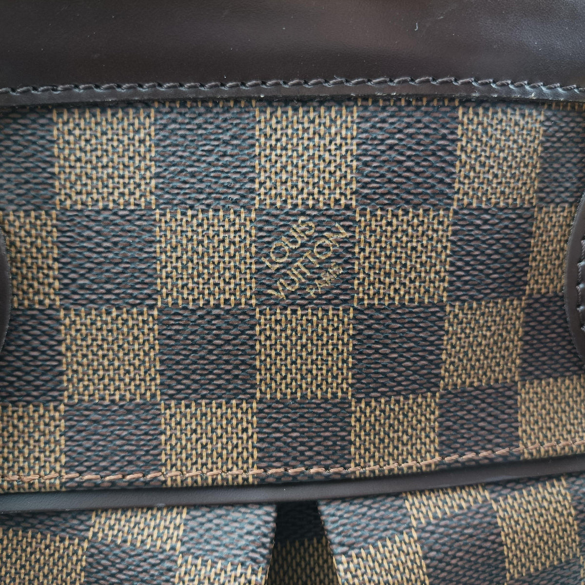Pre-owned Louis Vuitton TREVI PM EBENE Damier Canvas N51997 shoulderbag | stylenewstar