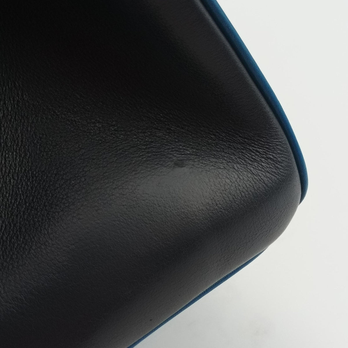 Pre-owned Christian Dior Diorissimo Blue Patent  x Leather  shoulderbag | stylenewstar