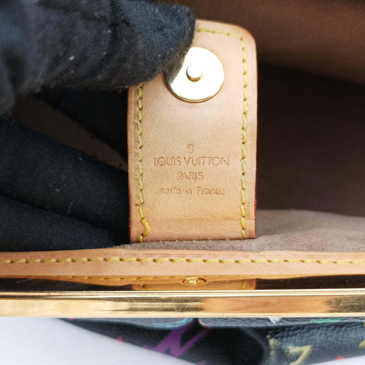 Secondhand Louis Vuitton JUDY PM Noir Monogram Multicolor M40258 shoulderbag | stylenewstar