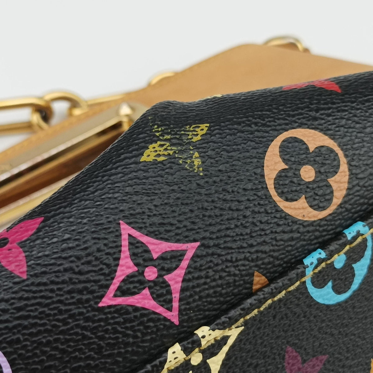 Secondhand Louis Vuitton JUDY PM Noir Monogram Multicolor M40258 shoulderbag | stylenewstar