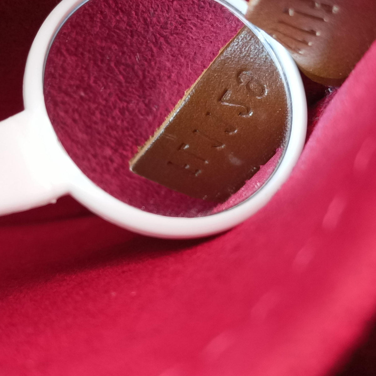Secondhand Louis Vuitton MARIGNAN brown×LIE DE VIN Monogram Canvas×calf leather M43959 shoulderbag | stylenewstar