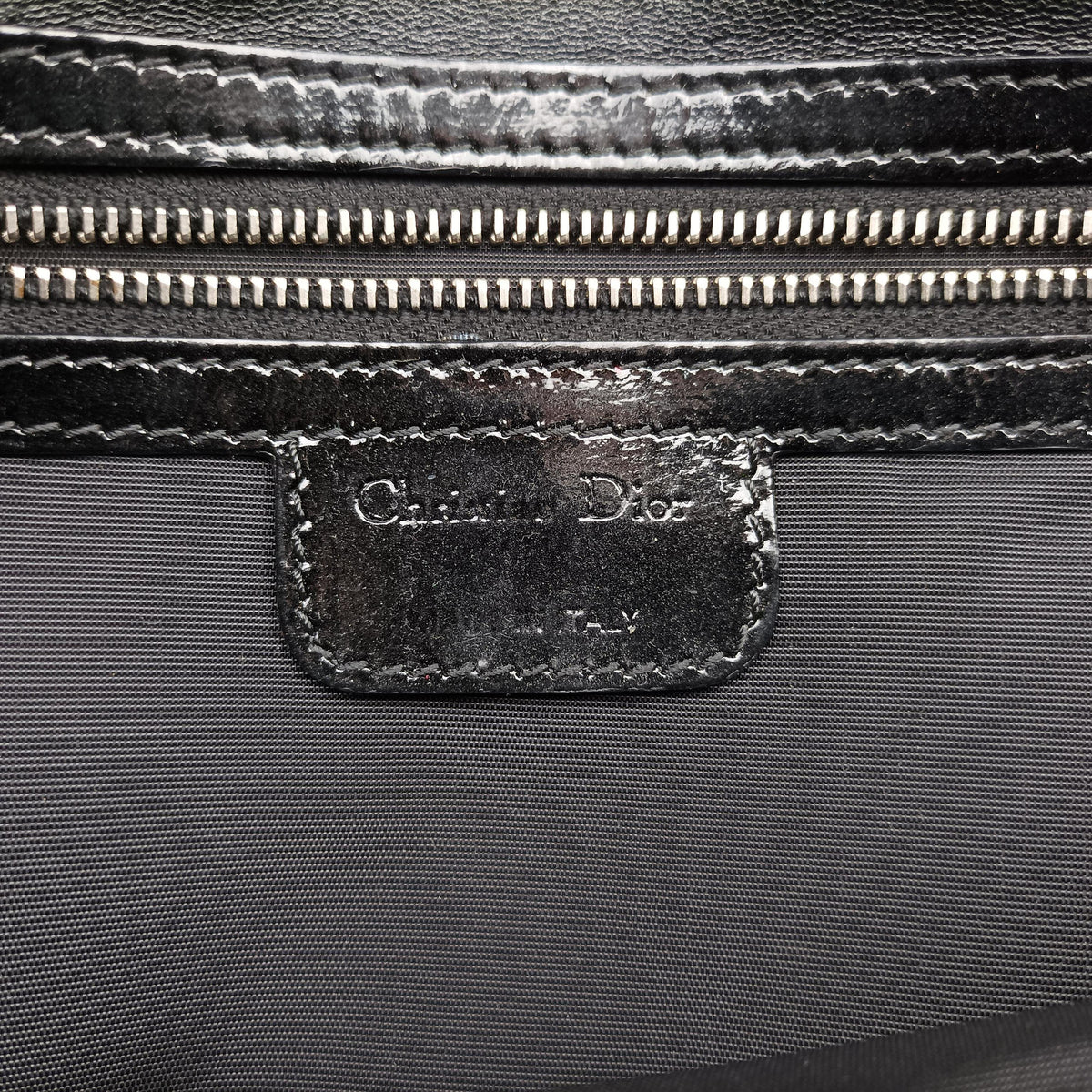 Secondhand Christian Dior Rendezvous Black Patent  shoulderbag | stylenewstar