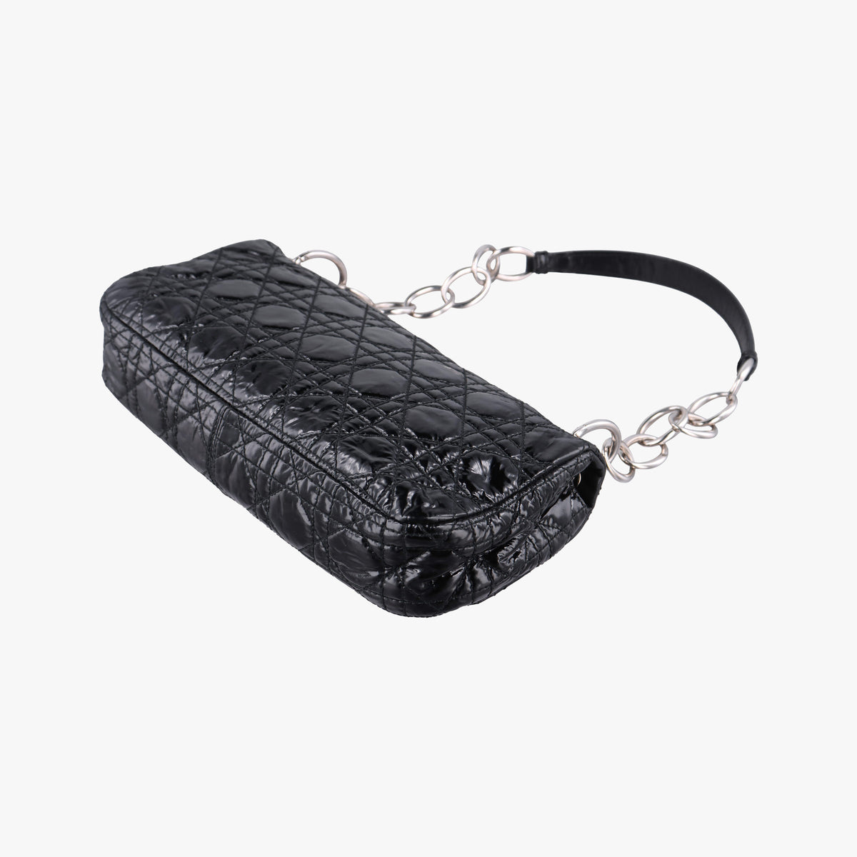 Secondhand Christian Dior Rendezvous Black Patent  shoulderbag | stylenewstar