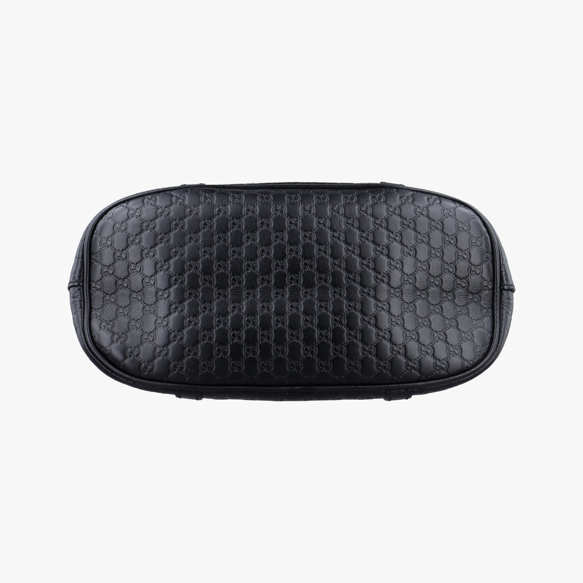 Pre-owned Gucci Microguccissima Black Leather 449654 shoulderbag | stylenewstar