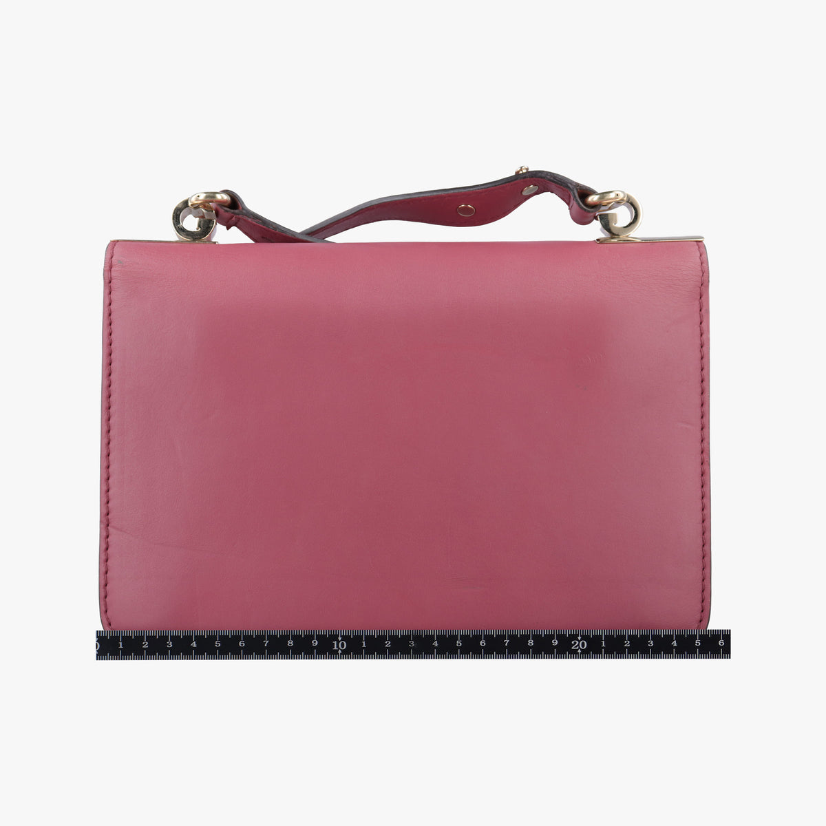 Vintage Gucci Interlocking 1973 Flap Pink Leather 277522 shoulderbag | stylenewstar