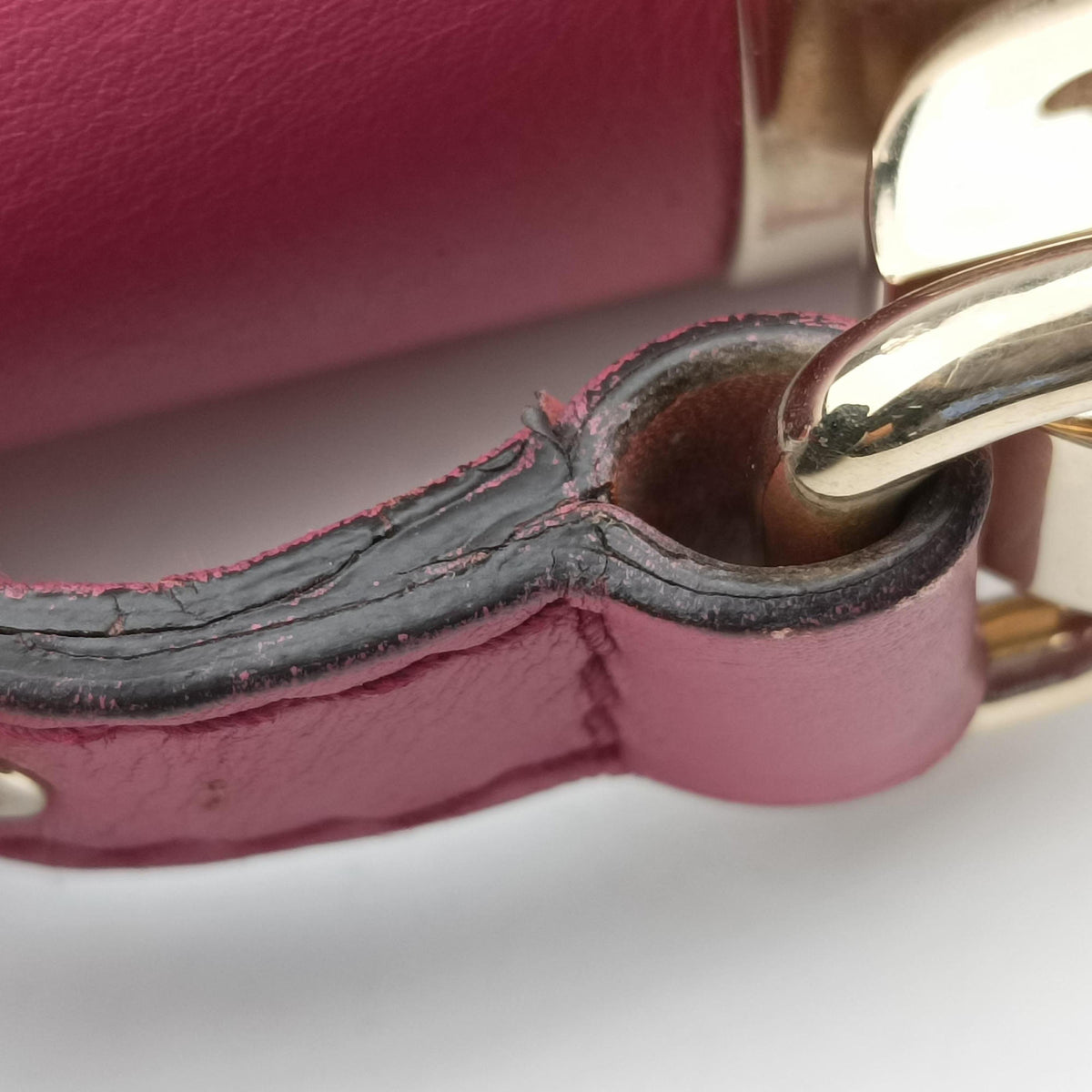 Vintage Gucci Interlocking 1973 Flap Pink Leather 277522 shoulderbag | stylenewstar