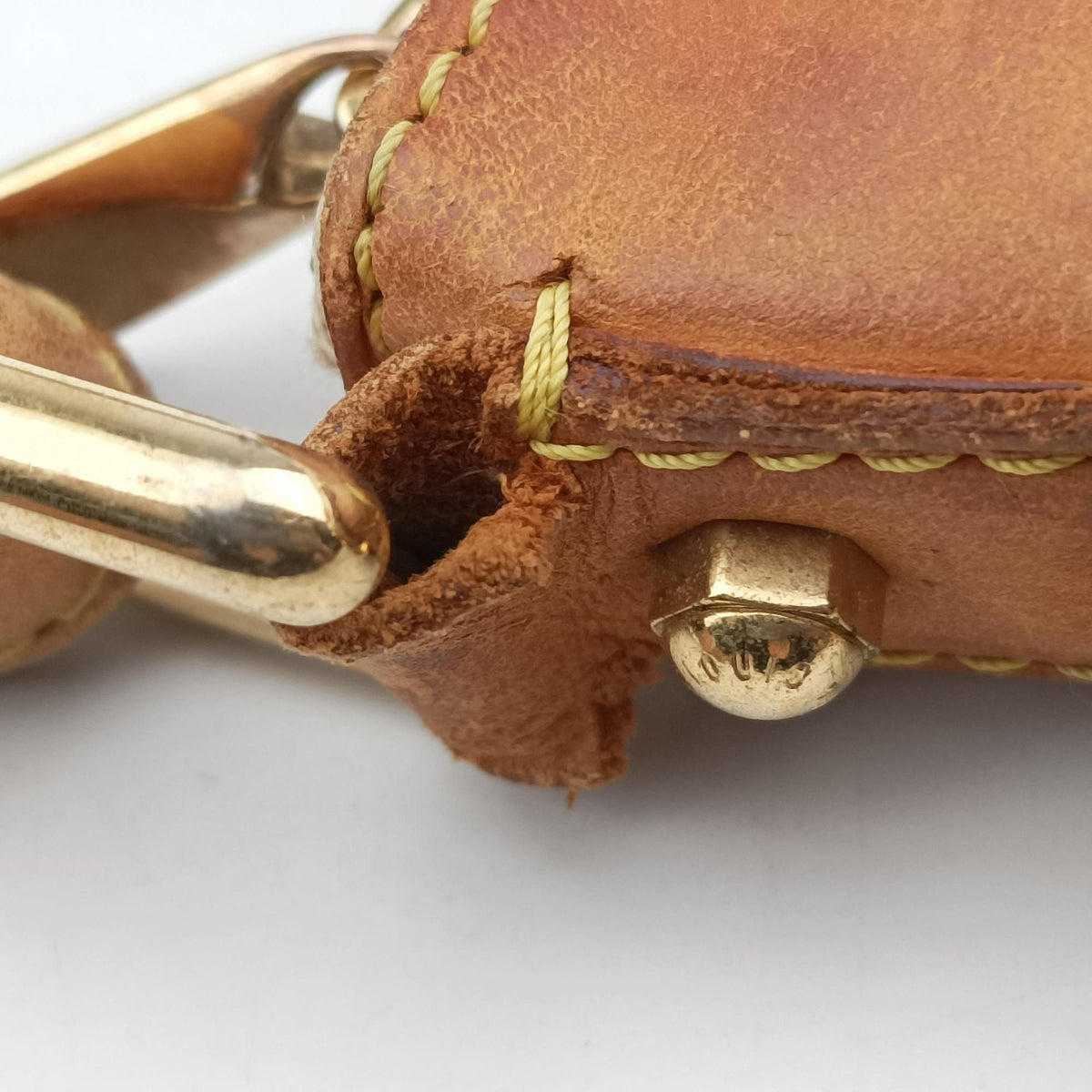 Pre-owned Louis Vuitton GRETA white Monogram Multicolor M40195 handbag | stylenewstar